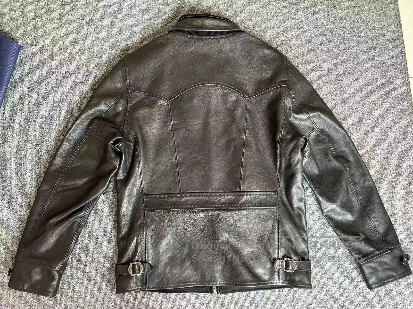 Japanese Brand Bill Kelso Custom Leather Jacket. Size US M / EU 48-50 / 2 - 2 Thumbnail