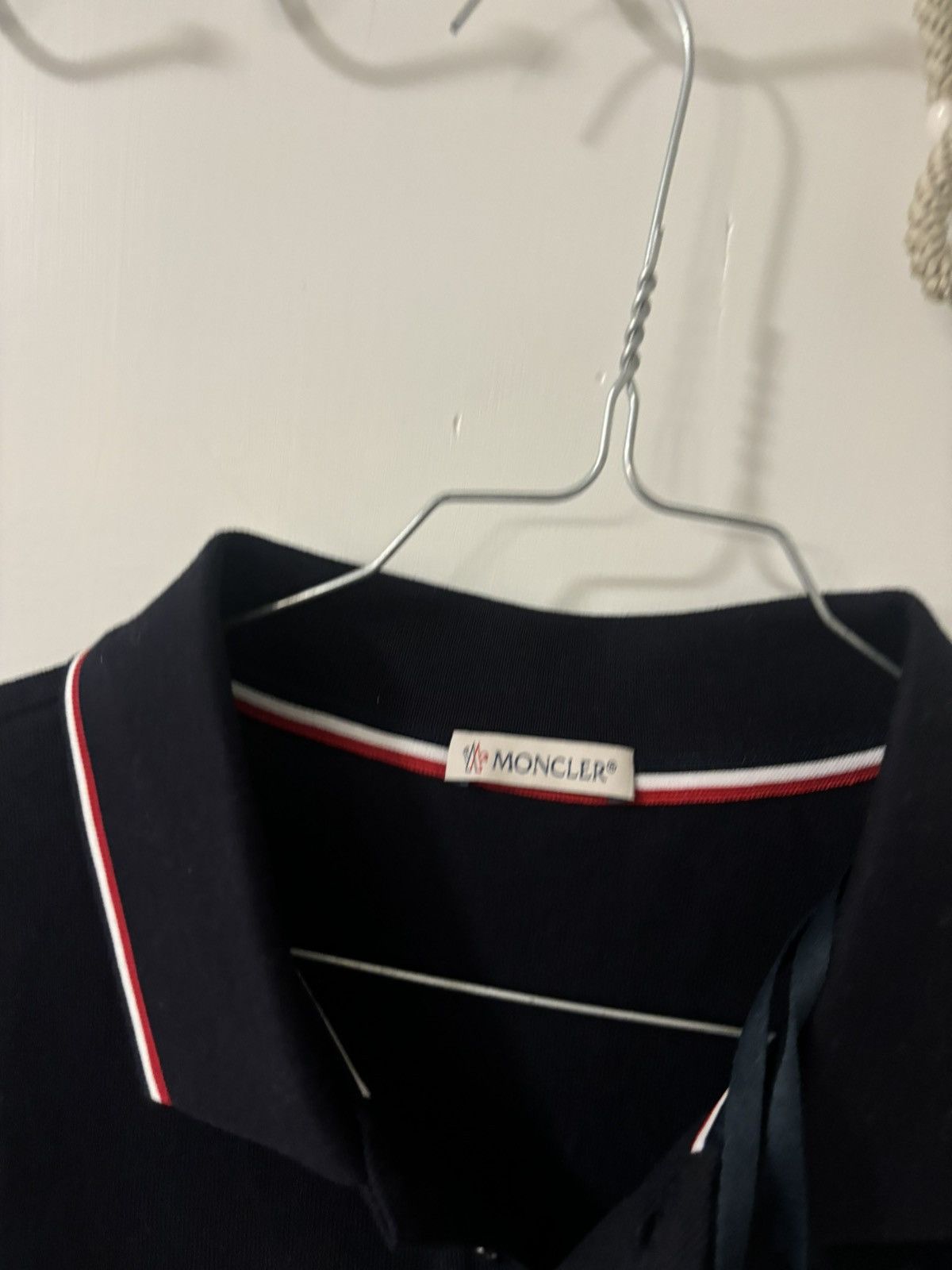 Moncler Logo polo Size US L / EU 52-54 / 3 - 3 Thumbnail