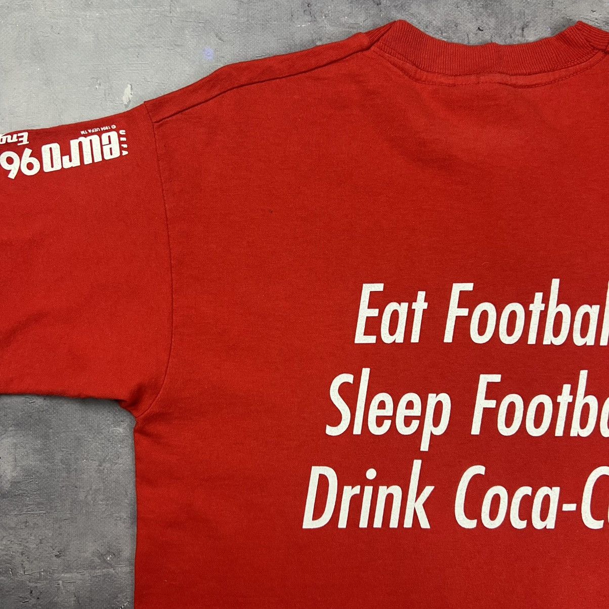 Coca Cola Rare! Coca Cola Euro 1996 Vintage Screen Stars Tee 90s Size US M / EU 48-50 / 2 - 13 Thumbnail