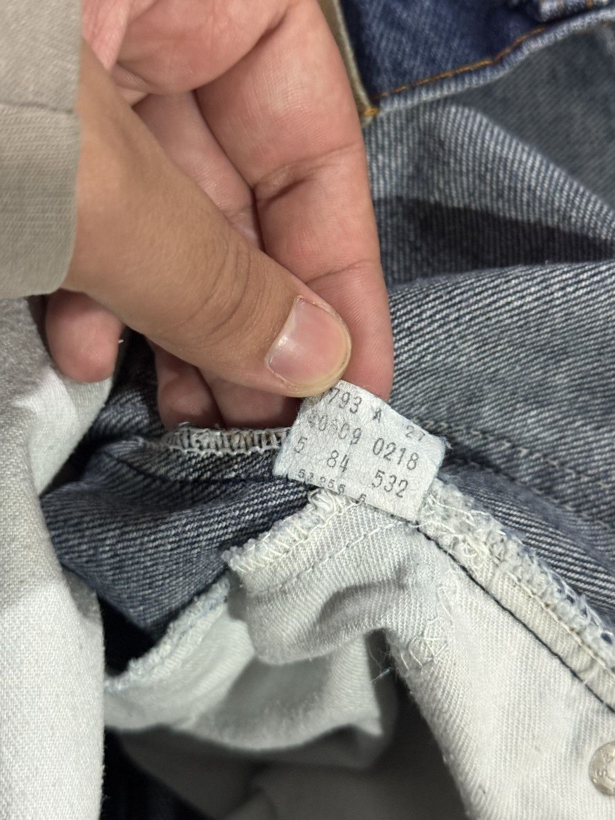 Levi's Vintage Clothing Vintage 80s Levi’s Orange Tab Jeans Size US 30 / EU 46 - 9 Thumbnail