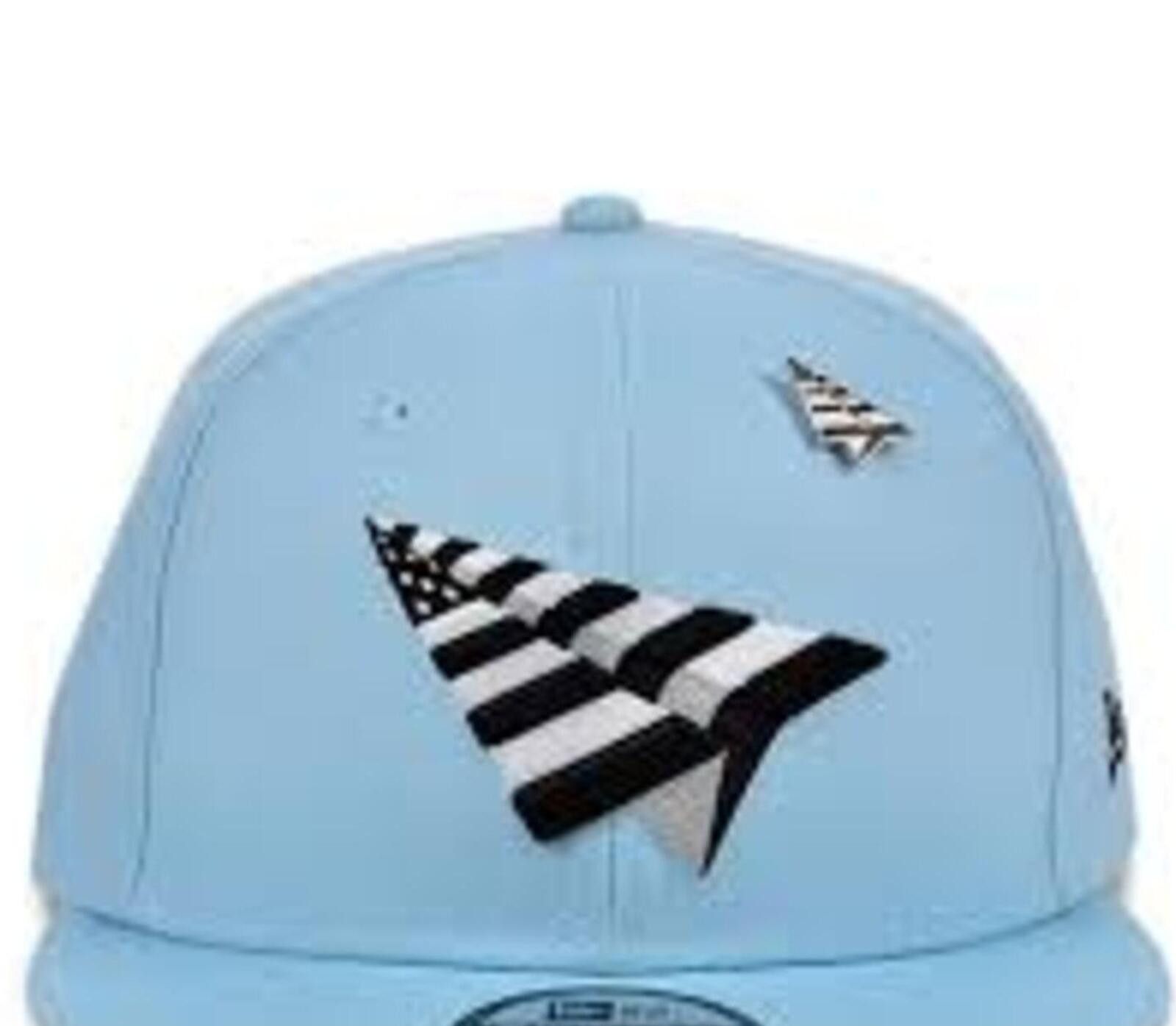 New Era New Era Paper Planes Light Blue w/ Pin 59FIFTY 7 1/4 Size ONE SIZE - 1 Thumbnail