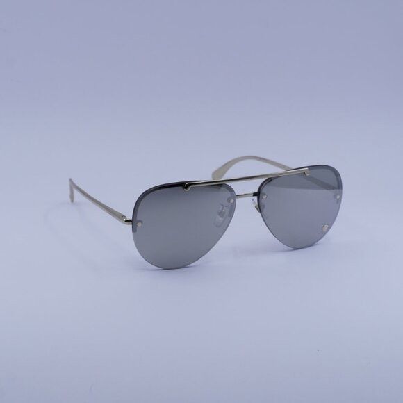 Versace Versace VE2231 12526G Sunglasses Pale Gold Aviator Frame Size ONE SIZE - 5 Thumbnail