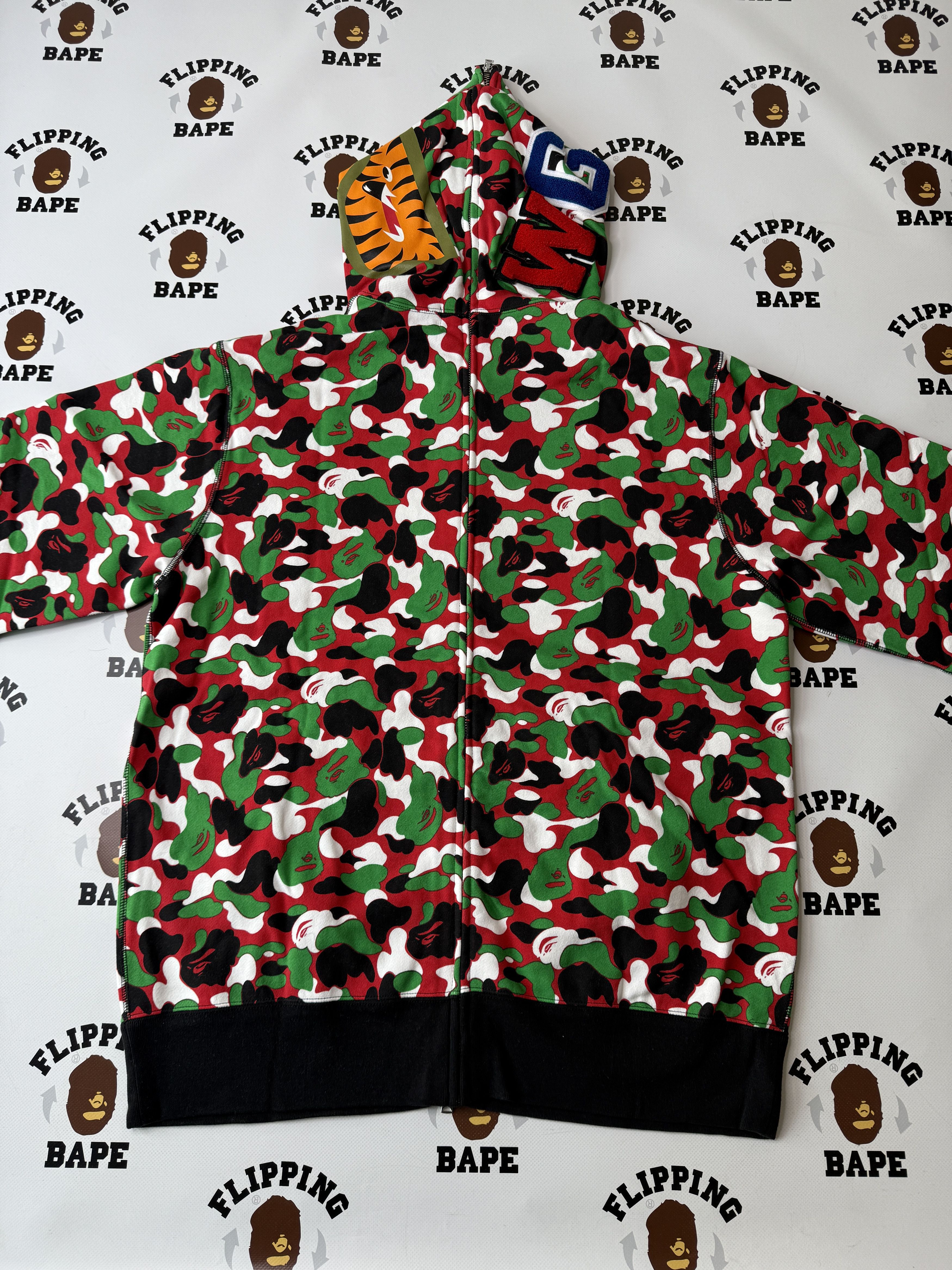 Bape BAPE DUBAI SEPARATE SHARK FULL ZIP HOODIE Size US XL / EU 56 / 4 - 8 Thumbnail