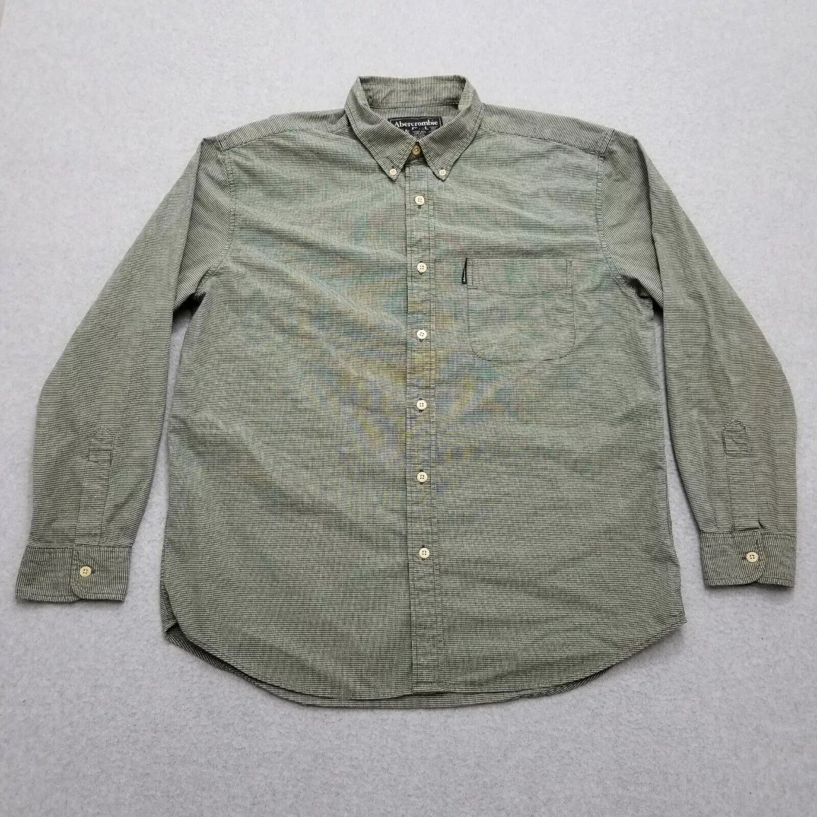 Abercrombie & Fitch Abercrombie Fitch Shirt Mens Medium Check Pocket Oversized Size US M / EU 48-50 / 2 - 1 Thumbnail