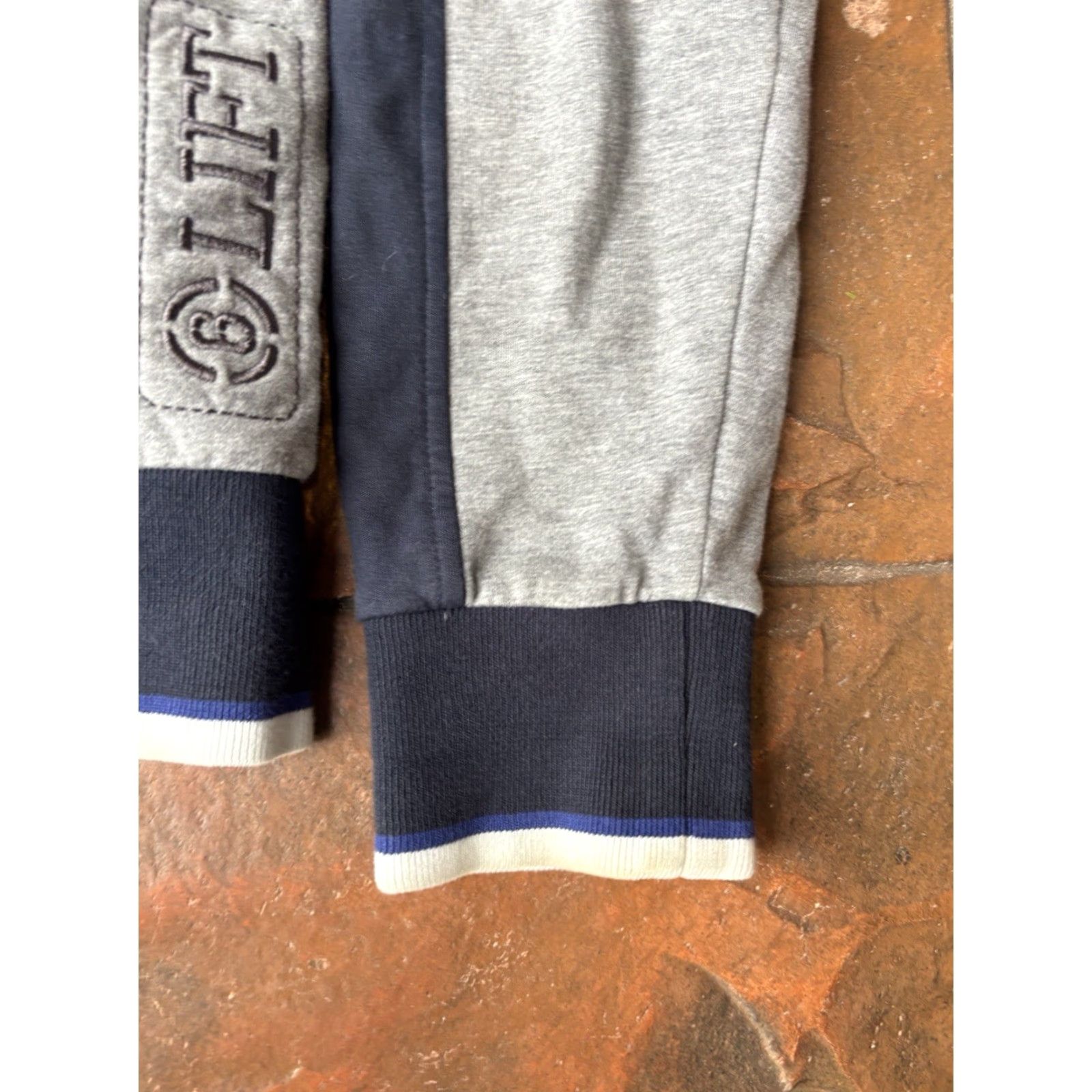 Aeronautica Militare AERONAUTICA MILITARE Full Zip Sweater Large Embroidered Logo Men Shirt Pullover Knit Blue Size US L / EU 52-54 / 3 - 6 Thumbnail