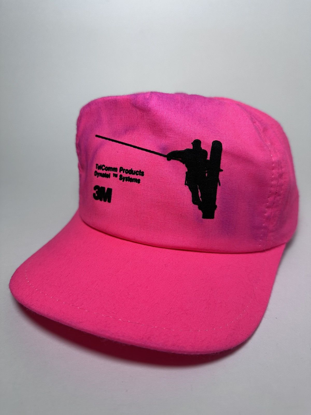 Vintage Vintage 3M Telcomm Hat Size ONE SIZE - 1 Thumbnail