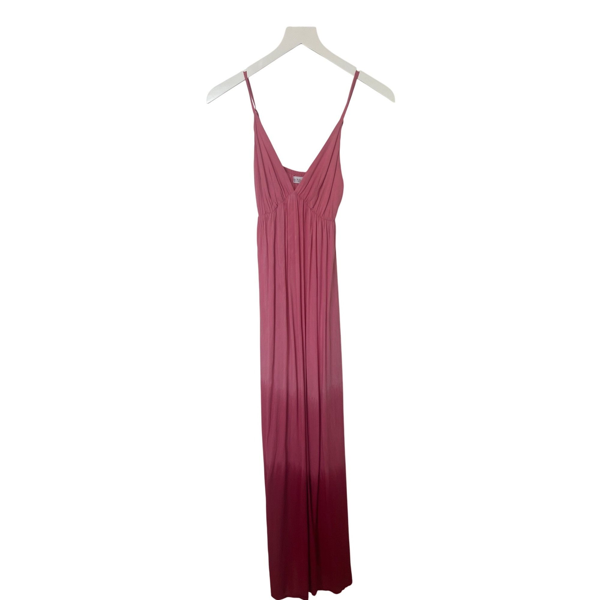 Other Tiare Hawaii Gracie Pink & Ruby Maxi Dress Size S / US 4 / IT 40 - 2 Thumbnail
