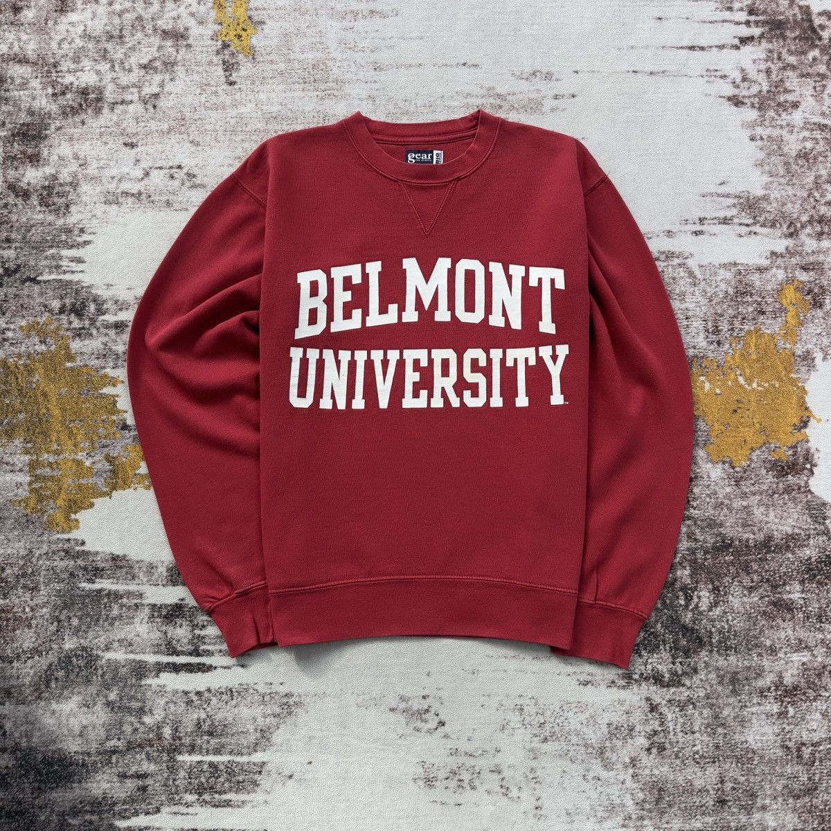 Vintage VINTAGE BELMONT UNIVERSITY AMERICAN COLLEGE SPELL OUT Size US S / EU 44-46 / 1 - 1 Thumbnail