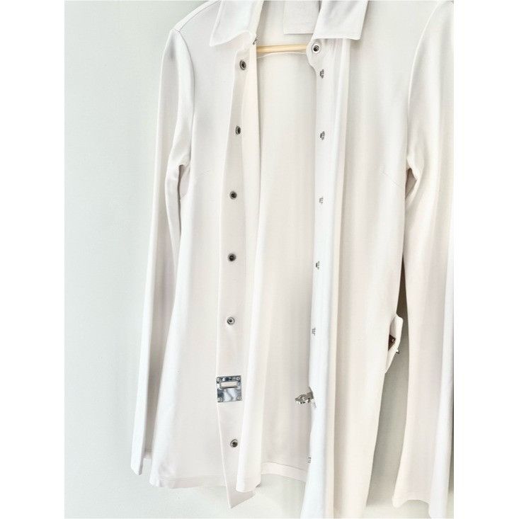 Givenchy Givenchy Riccardo Tisci Metal Clasp Technical Shirt Womens W Size XS / US 0-2 / IT 36-38 - 4 Thumbnail