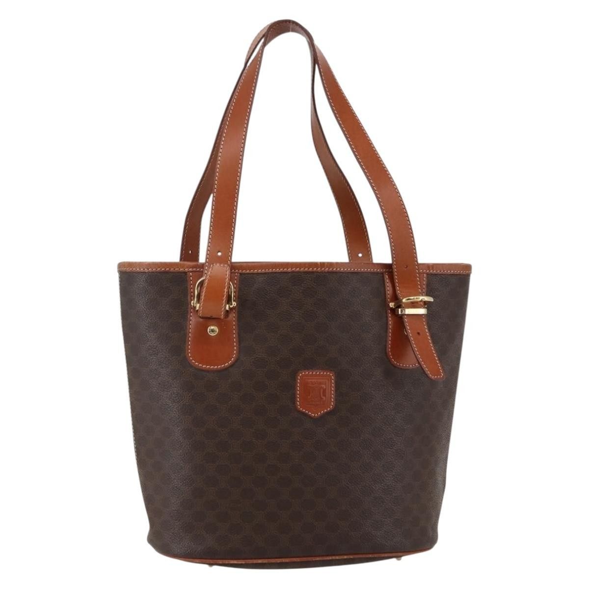 Celine Celine Vintage Macadam Shopper Tote Coated Canvas Size ONE SIZE - 1 Thumbnail