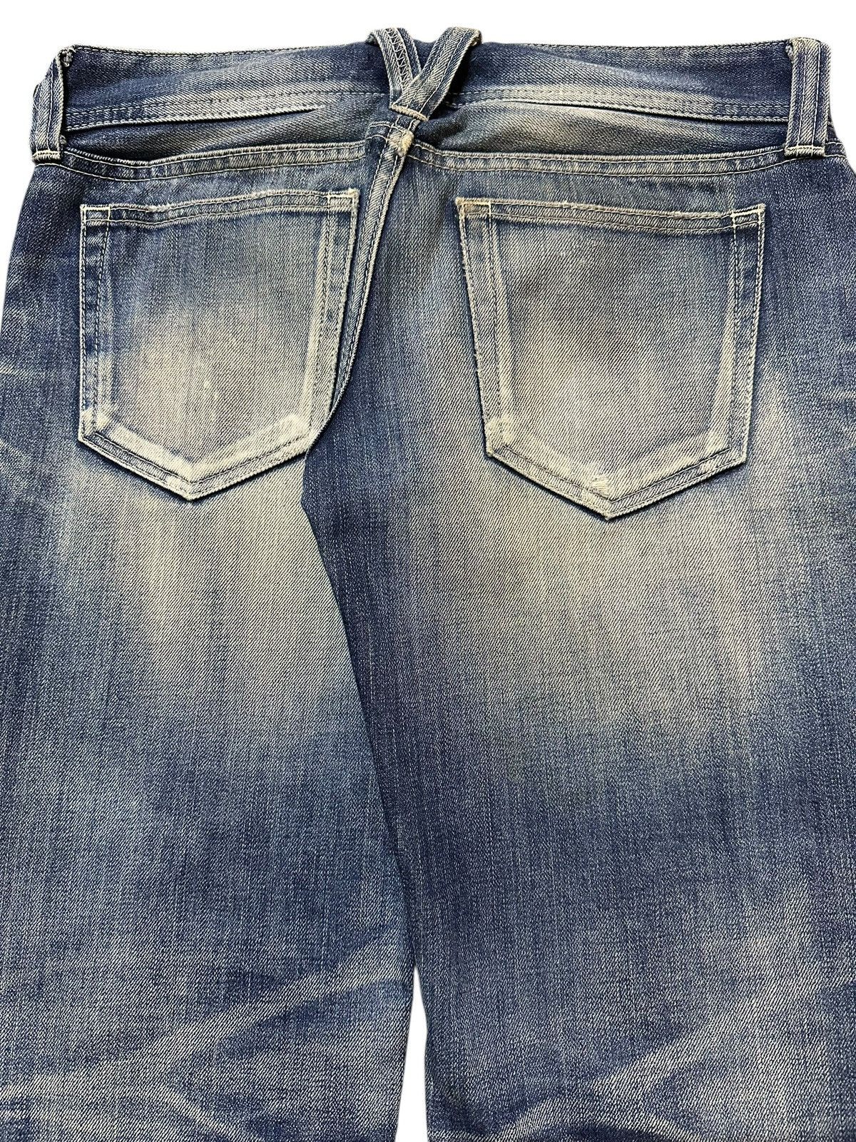 Vanquish Vintage Vanquish Blue Faded Stone Wash Distressed Jeans Size US 29 - 6 Thumbnail
