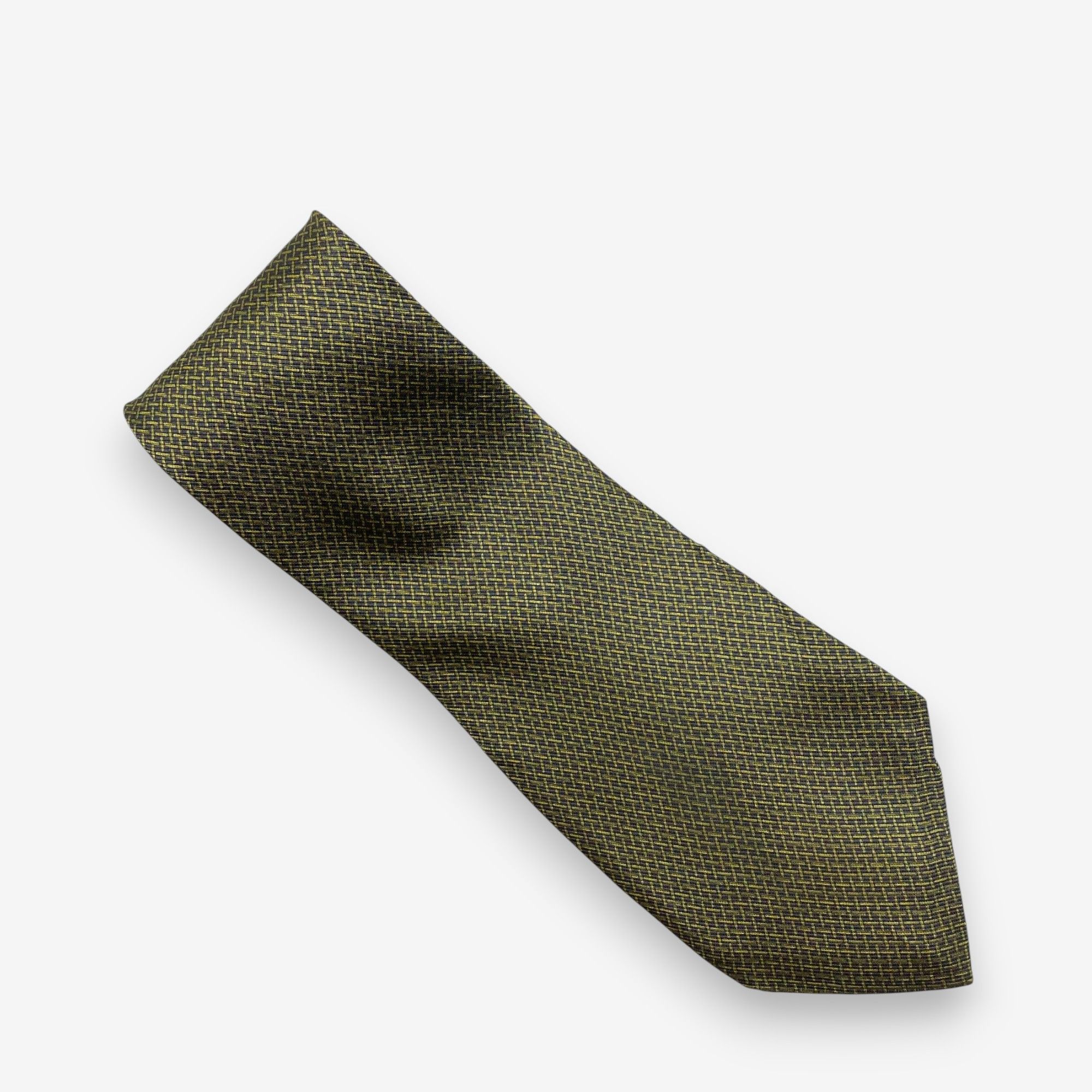 Giorgio Armani Vintage Giorgio Armani SILK Necktie Cravate Pure Silk Size ONE SIZE - 2 Thumbnail