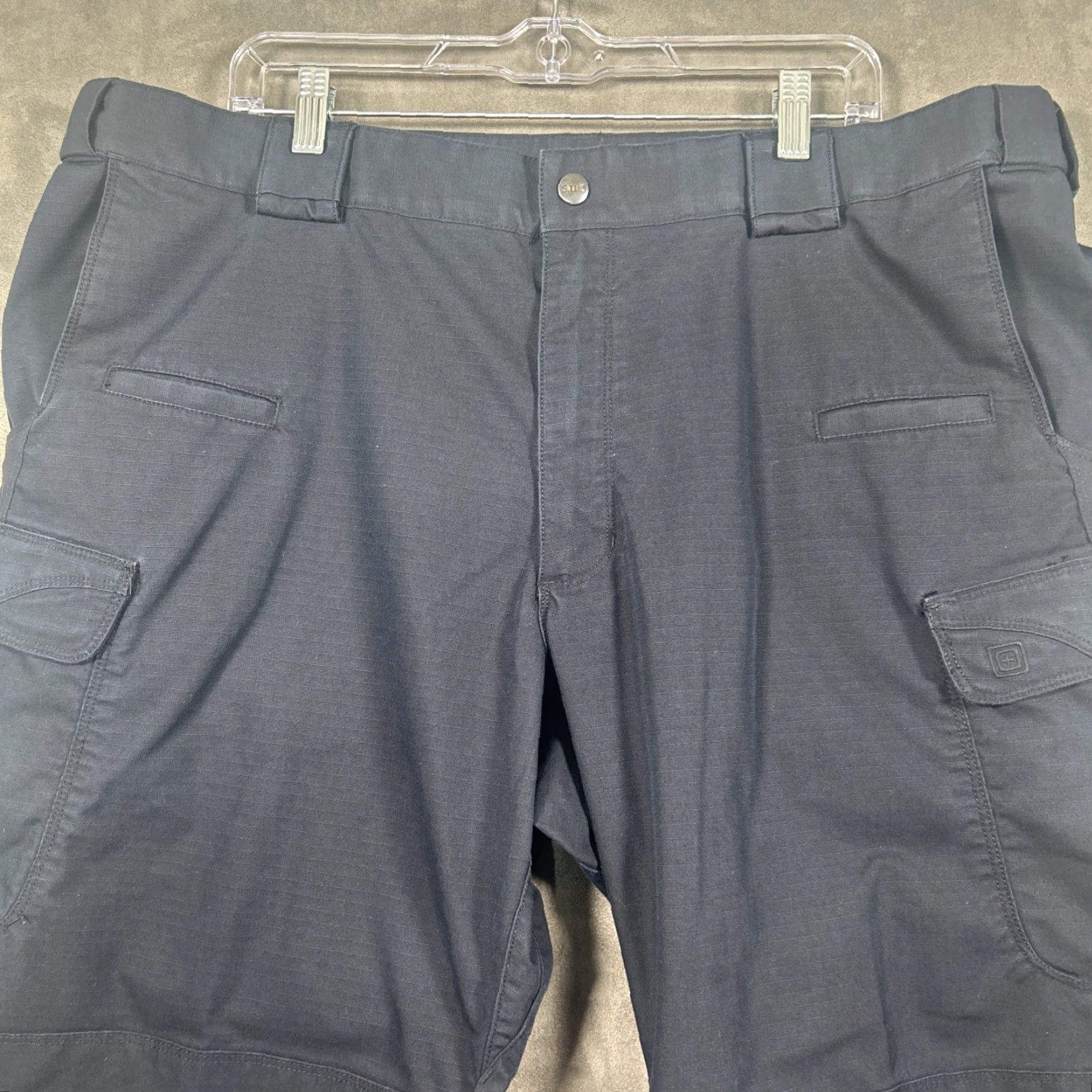 Vintage 5.11 Tactical Pants Mens 42x30 Navy Blue Stryke Cargo Ripstop Utility 74369-724 Size US 42 / EU 58 - 2 Thumbnail
