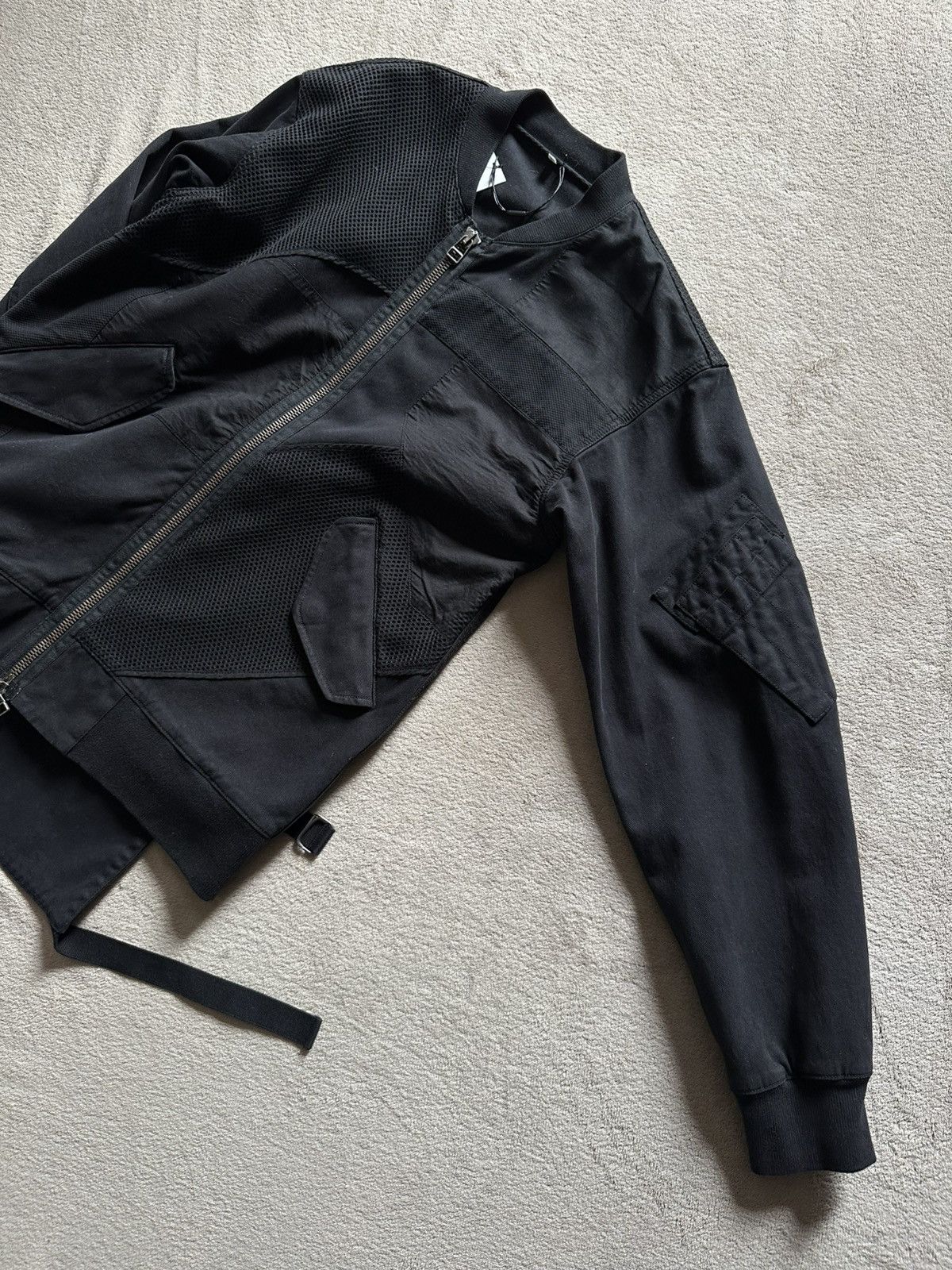 Helmut Lang Helmut Lang H01HM402 Patchwork Bomber Mesh/Straps Size Small Size US S / EU 44-46 / 1 - 8 Thumbnail