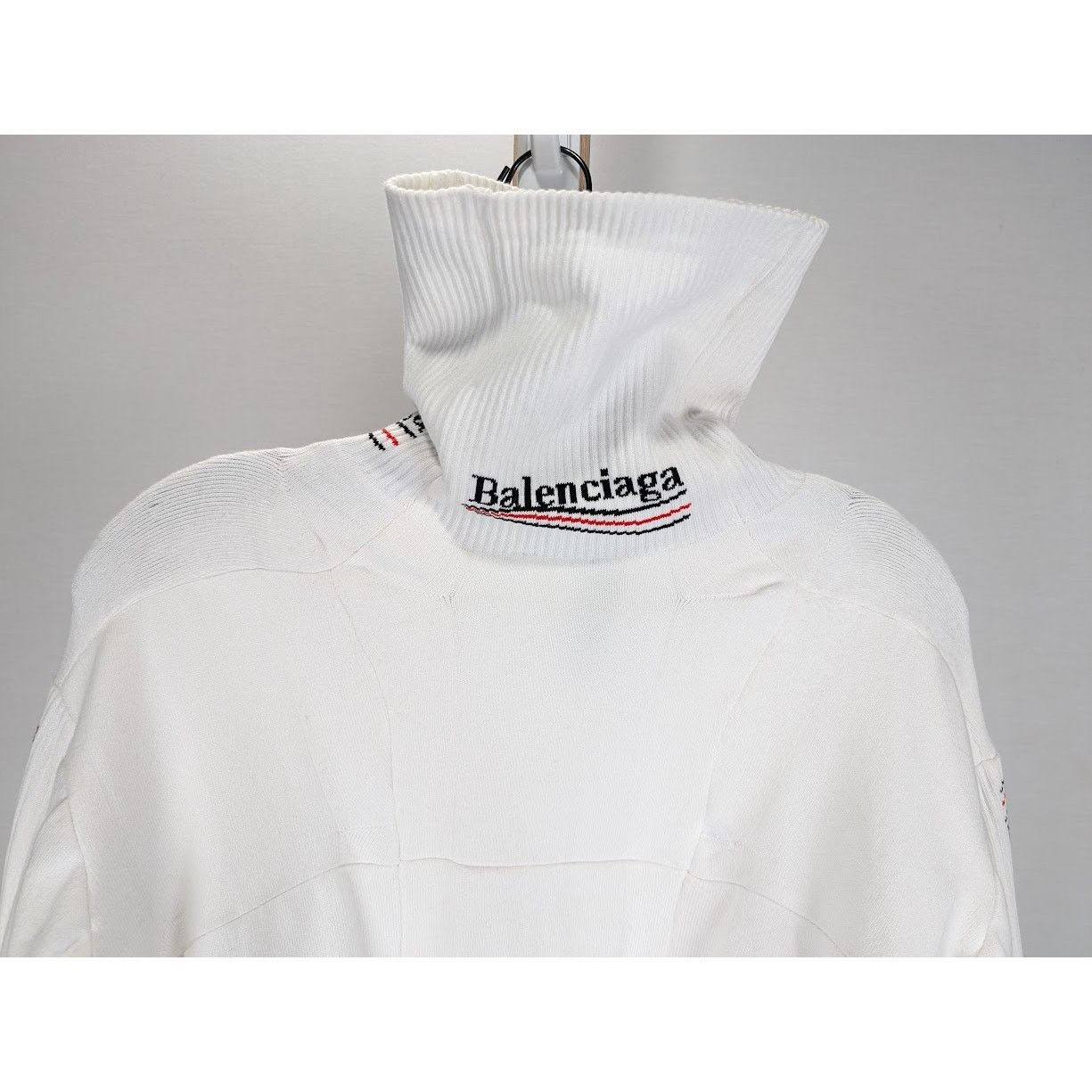 Balenciaga o1rshd1 Socks Jumper Political Tennis Socks in White Size US S / EU 44-46 / 1 - 12 Thumbnail