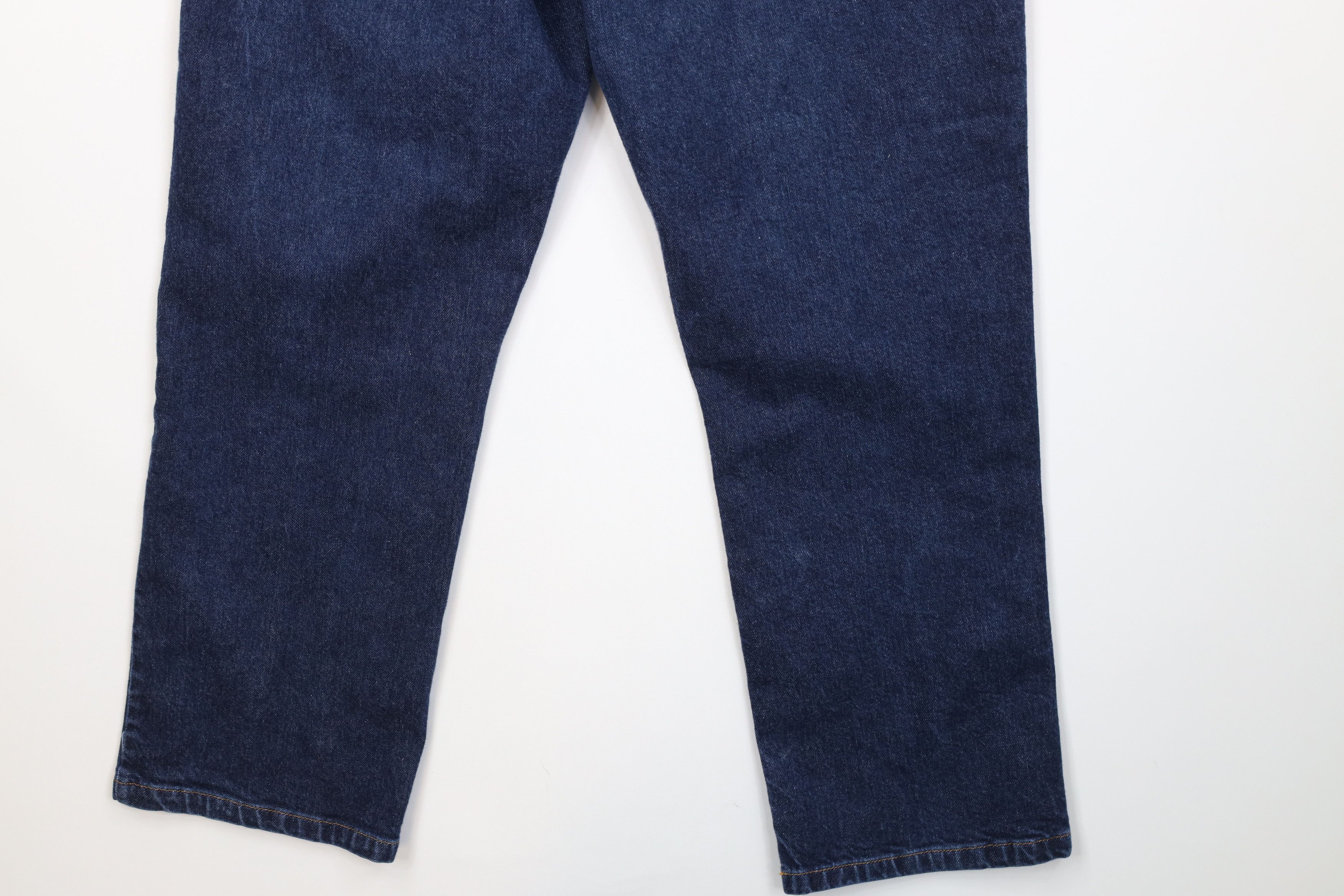 Lands' End Vintage 90s Lands End Straight Leg Denim Jeans Blue Cotton Size 34" / US 12 / IT 48 - 13 Thumbnail