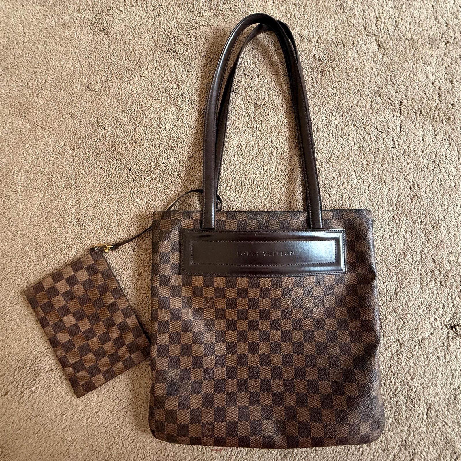 Louis Vuitton Authentic Louis Vuitton Damier tote bag and second bag Size ONE SIZE - 1 Thumbnail