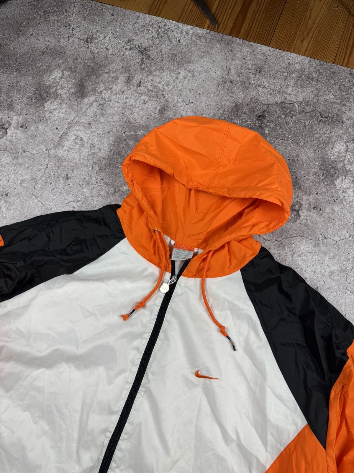 Nike Nike Vintage Windbreaker Track Y2K Drill Jacket Gorpcore Air Size US XXL / EU 58 / 5 - 3 Thumbnail