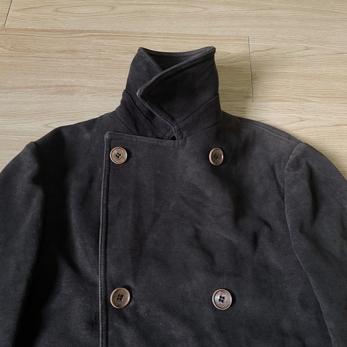 Armani Collezioni 🇮🇹 ARMANI COLLEZIONI ITALY ARCHIVE DOUBLE BREASTED SUEDE COAT Size US M / EU 48-50 / 2 - 13 Thumbnail