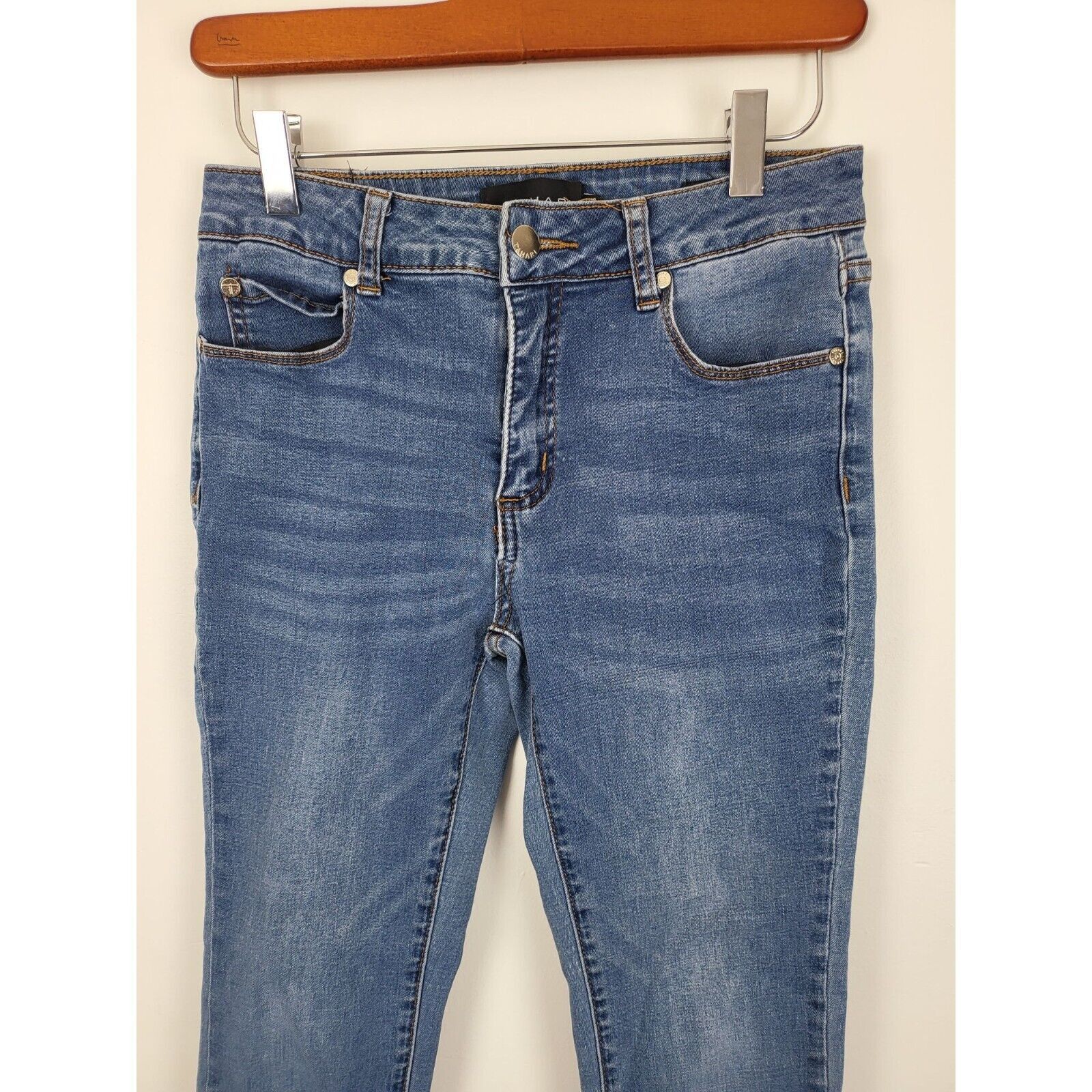 Elie Tahari Tahari Chloe Fit Solution Skinny Leg Jeans 4/27 Womens Size 27" / US 4 / IT 40 - 2 Thumbnail