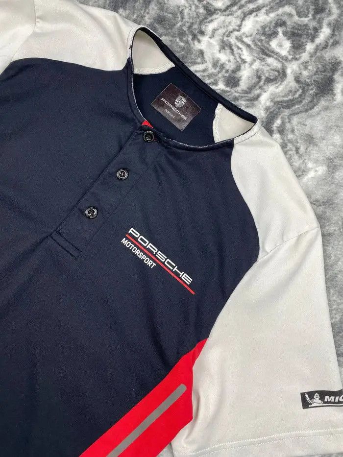 Porsche Design Porche Motorsport Racing T-Shirt Michelin Mobile 1 Size US S / EU 44-46 / 1 - 2 Thumbnail