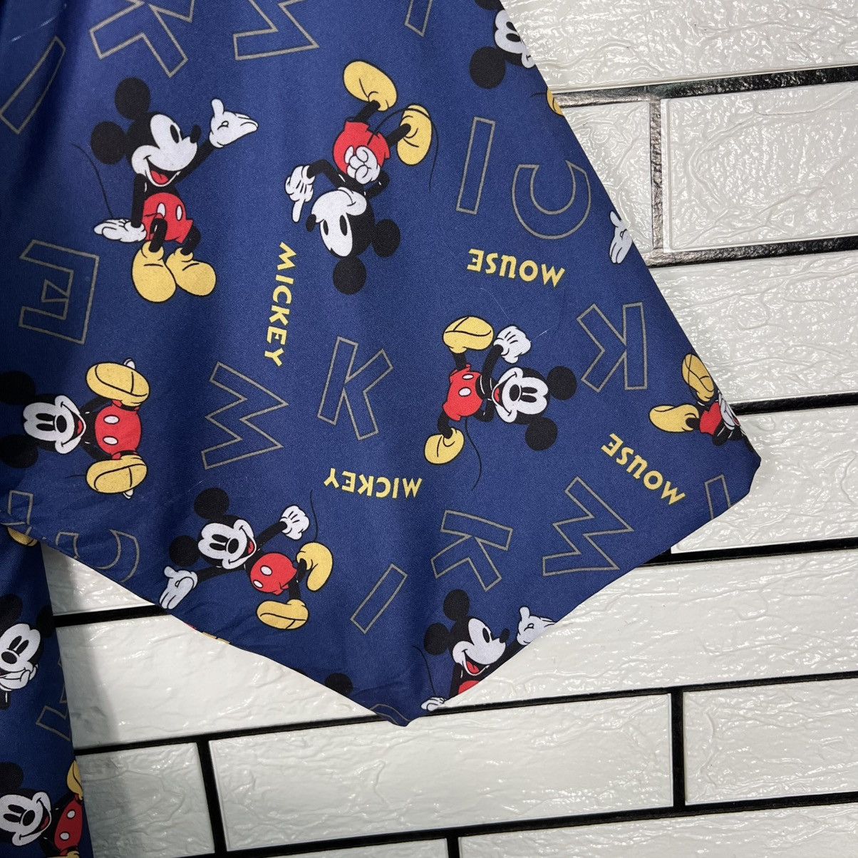 Mickey Mouse DISNEY MICKEY MOUSE All Over Logo Kimono Jacket #4156-C190 Size US M / EU 48-50 / 2 - 7 Thumbnail