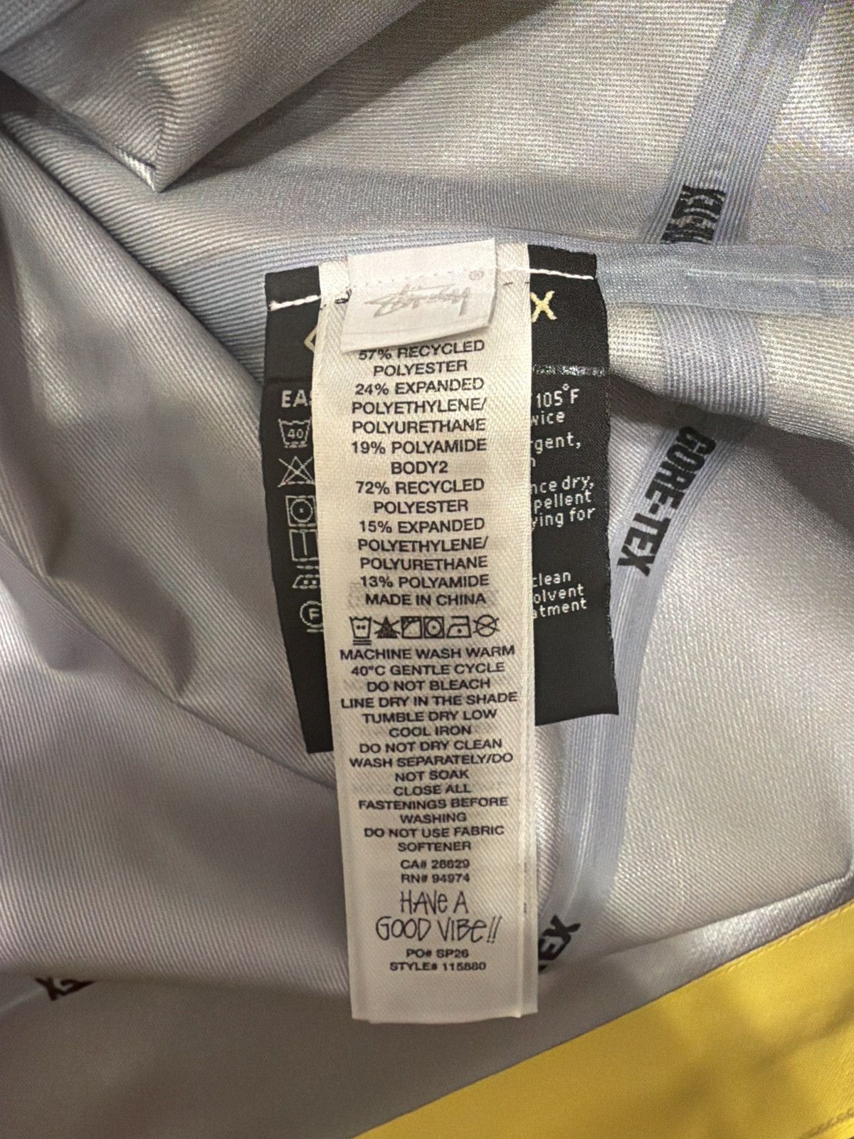 Stussy Stussy GoreTex Guide Shell Size US XL / EU 56 / 4 - 8 Thumbnail