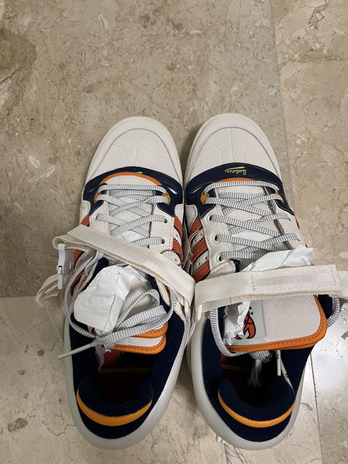 Adidas Adidas Forum Bad Bunny Cangrejeros Size US 10.5 / EU 43-44 - 7 Thumbnail