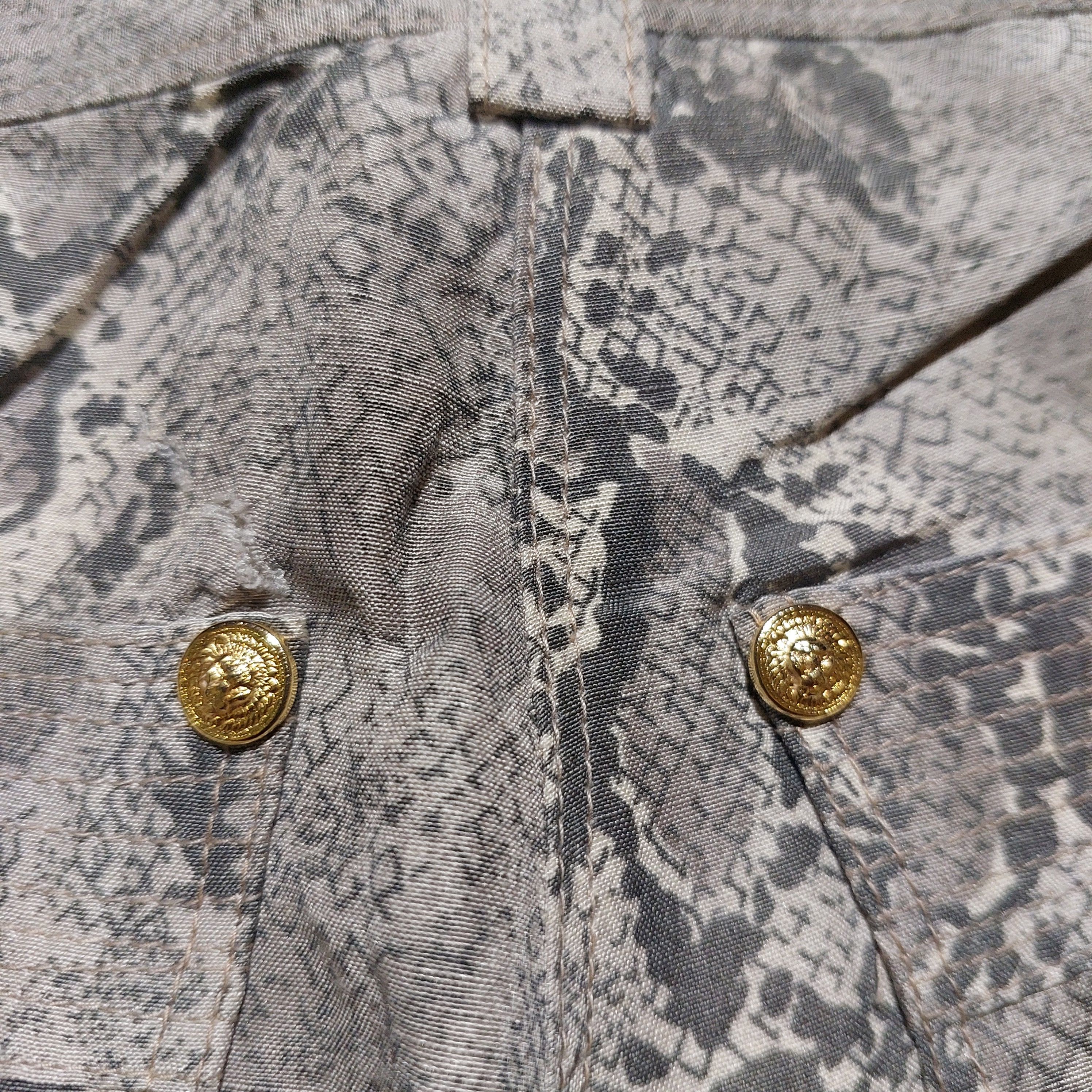 Versus Versace Versace phyton skin pattern zipp leg pants Size 26" / US 2 / IT 38 - 7 Thumbnail