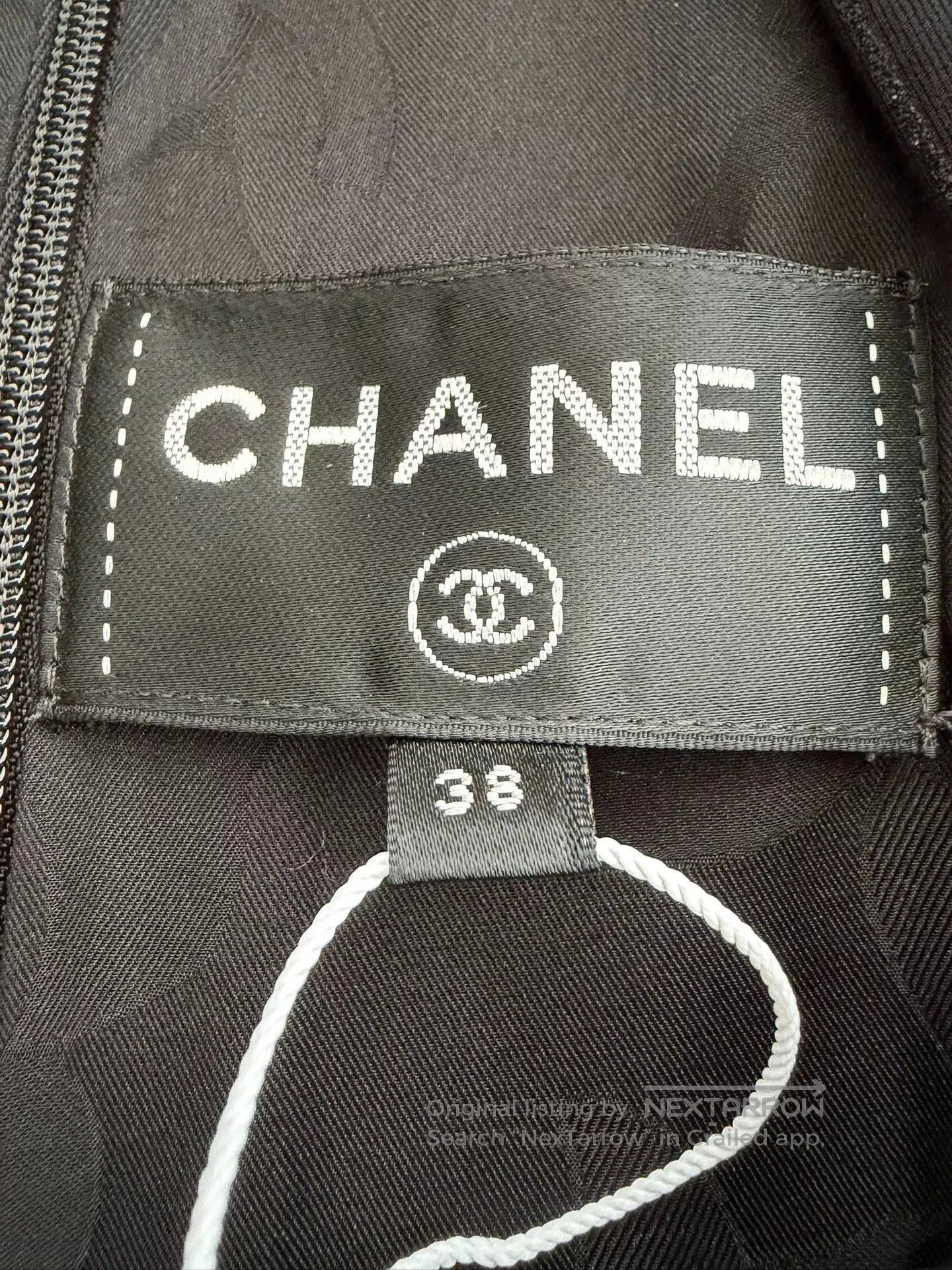 Chanel Chanel 23P Striped Sling Dress. Size US 38 / EU 54 - 4 Thumbnail