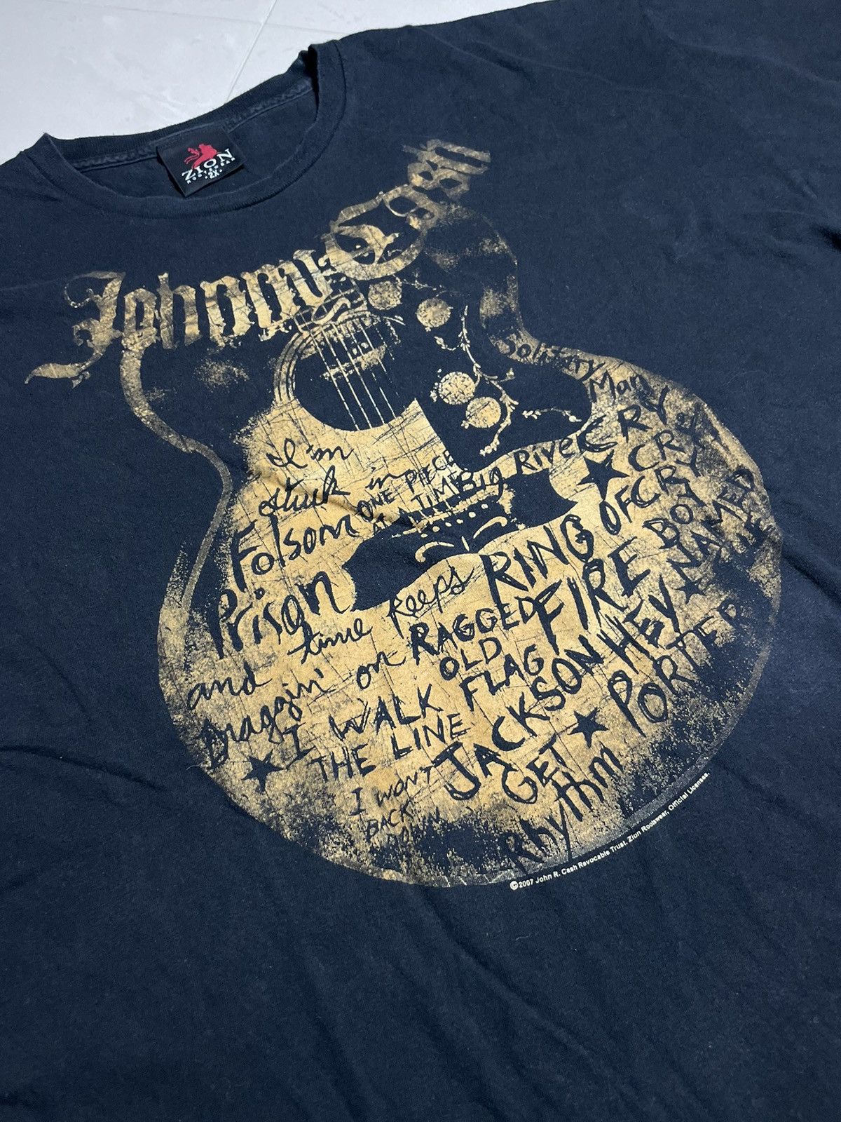 Vintage Vintage Johnny Cash shirt 2007 Size US XXL / EU 58 / 5 - 3 Thumbnail