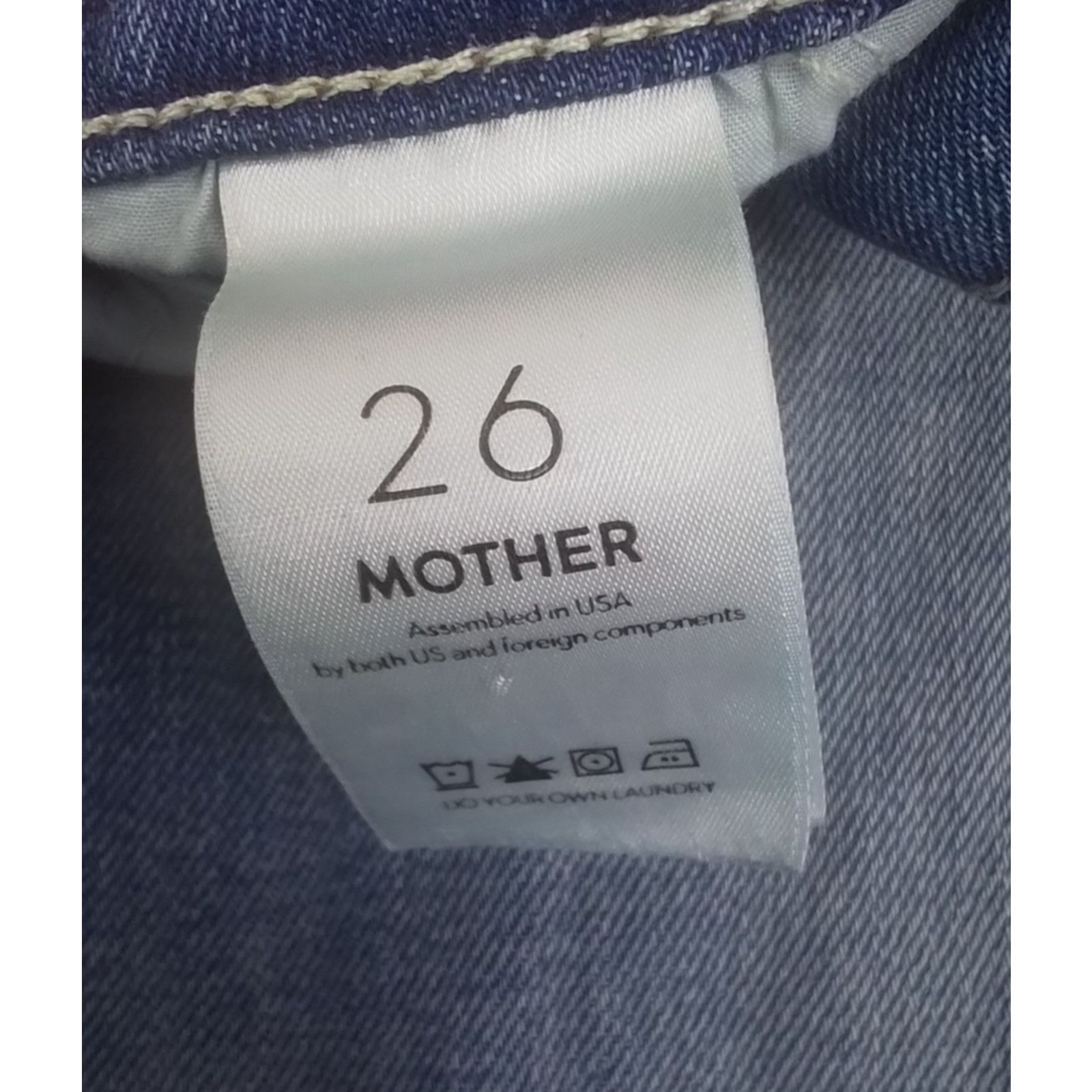 MOTHER Mother Denim Jeans Women's 26 The Vagabond Distressed Size 26" / US 2 / IT 38 - 10 Thumbnail