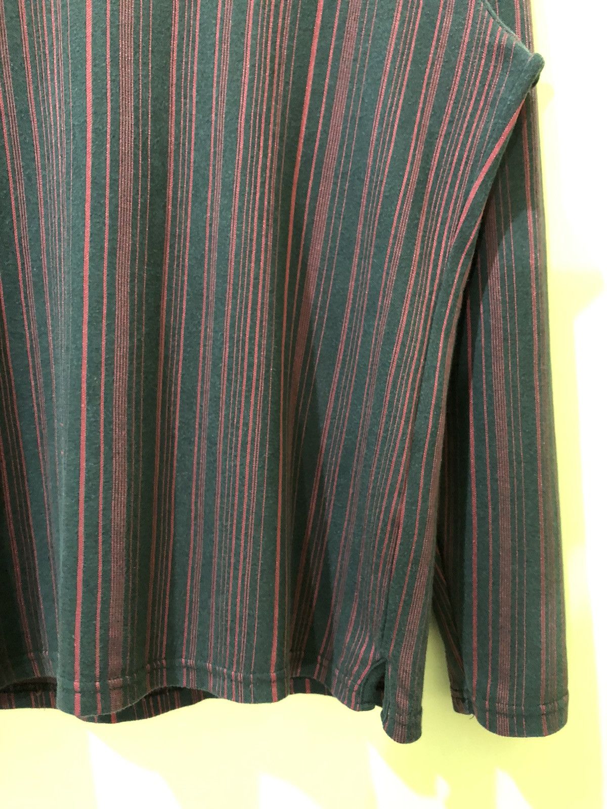 semanticdesign Semantic Design Slim Fit Long Sleeve Stripes Japanese Style Size L / US 10 / IT 46 - 8 Thumbnail