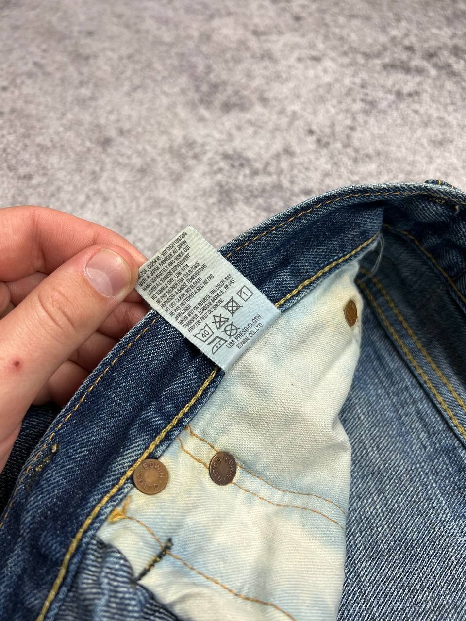 Edwin Edwin Jeans Selvage Denim Made in Japan Size US 32 / EU 48 - 20 Thumbnail