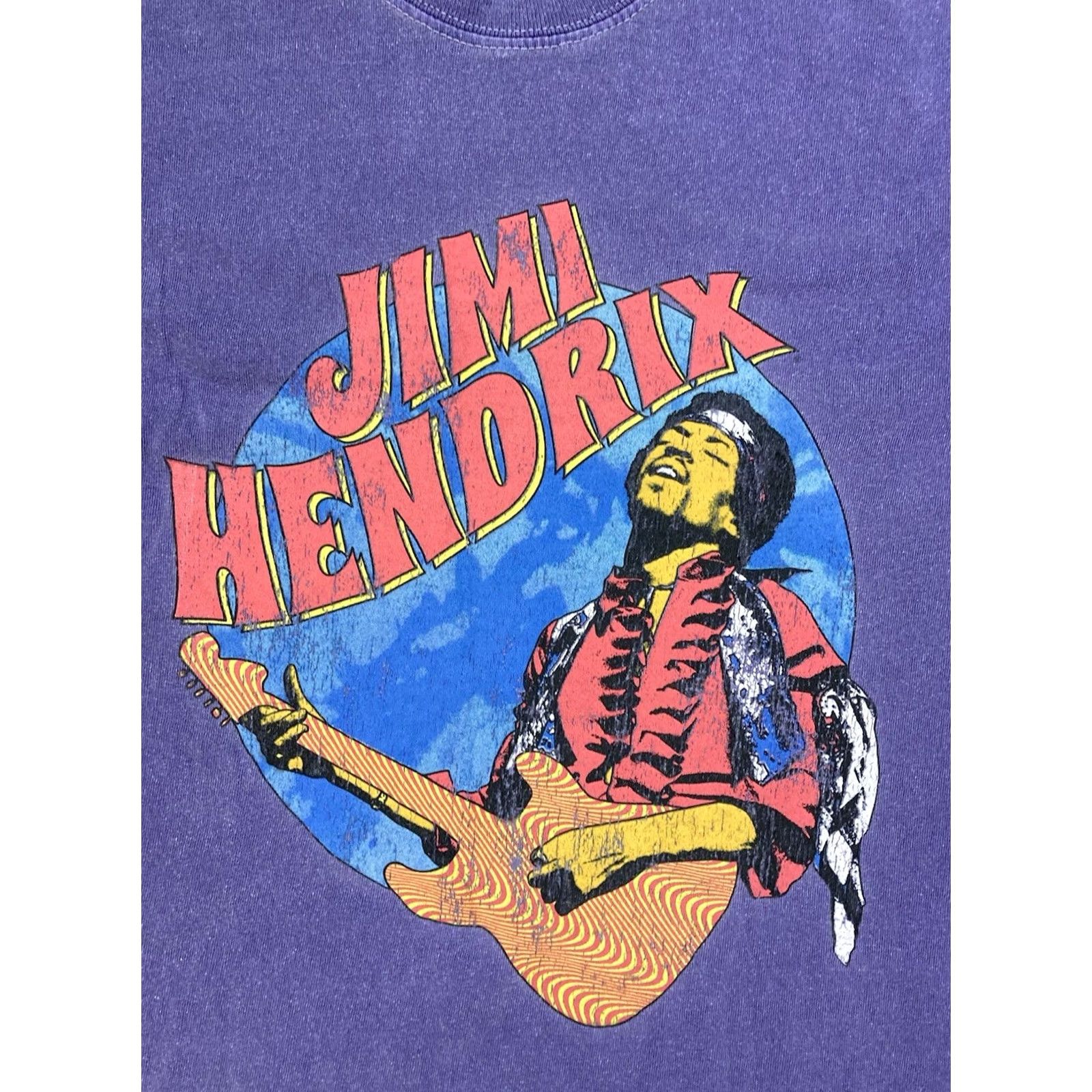 Vintage VINTAGE Jimi Hendrix T-Shirt Women Medium Purple Short Sleeve Music Size M / US 6-8 / IT 42-44 - 2 Thumbnail