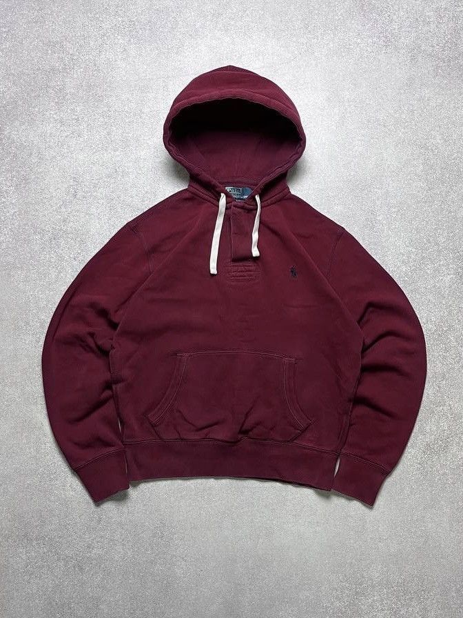Vintage Polo Ralph Lauren Boxy Hoodie Y2K S