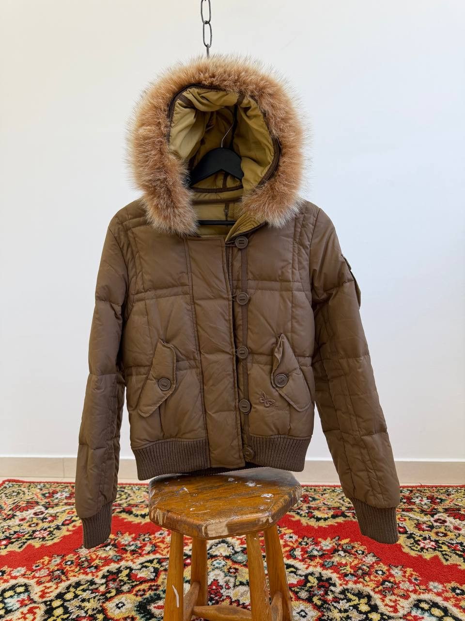 Japanese Brand Avant-Garde Hysteric Glamour Style Retro Fell Fur Jacket Y2K Size S / US 4 / IT 40 - 1 Thumbnail