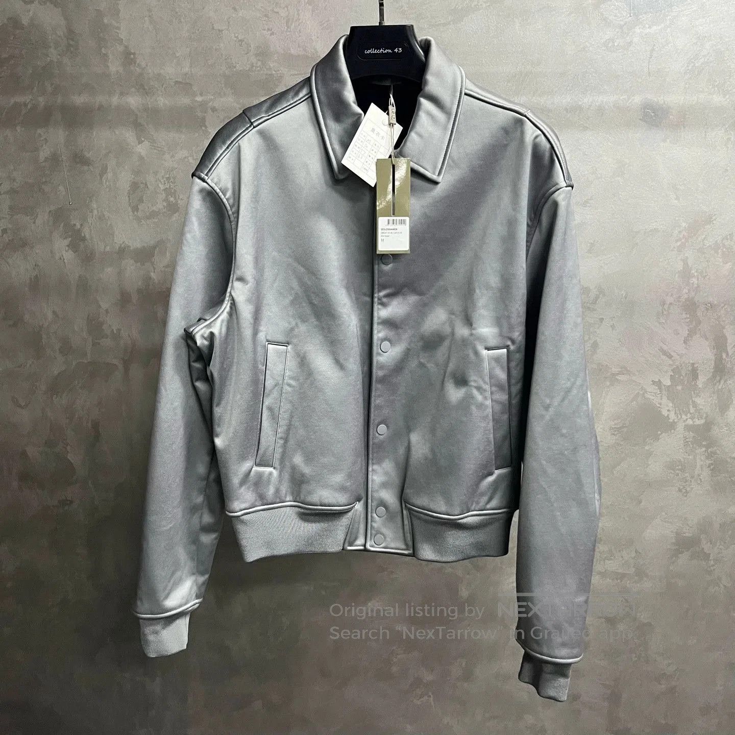 Dior dior gray embossed collar jacket. Size US M / EU 48-50 / 2 - 1 Thumbnail