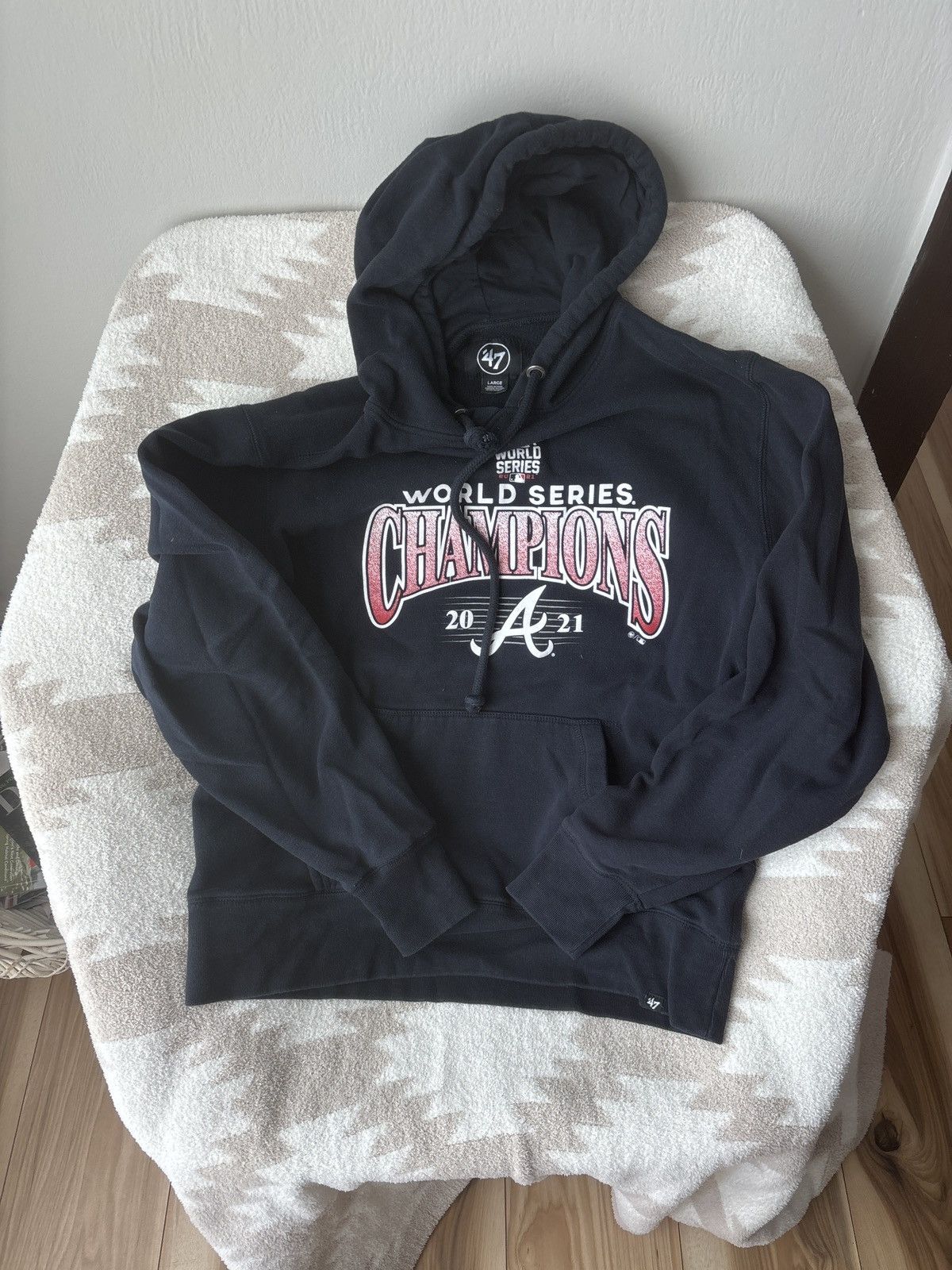 47 Atlanta Braves World Series Champions Hoodie Size US L / EU 52-54 / 3 - 2 Thumbnail
