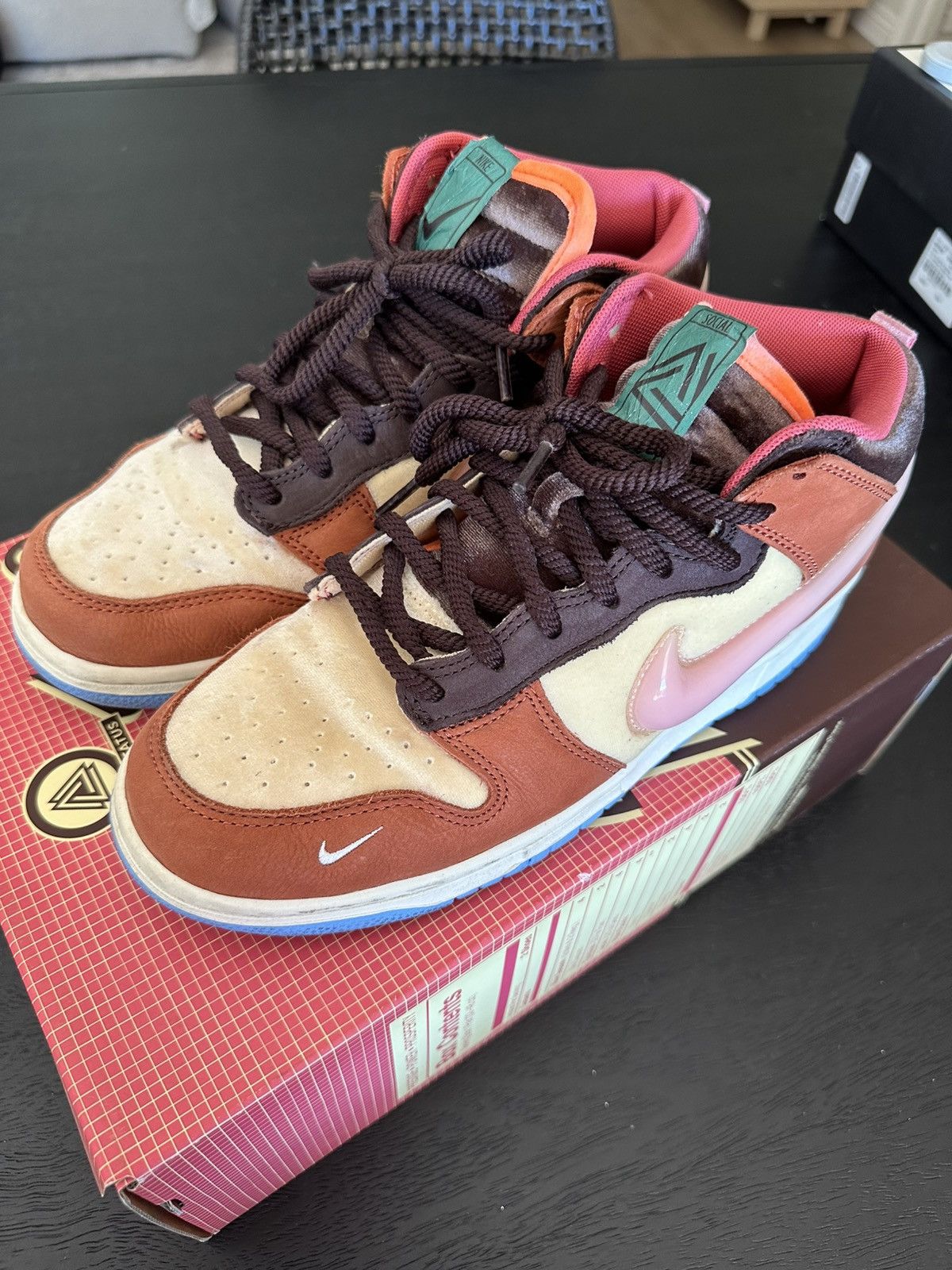 Nike × Social Status Nike x Social Status Dunk Mid “Chocolate Milk” — US M8.5 Size US 8.5 / EU 41-42 - 2 Thumbnail