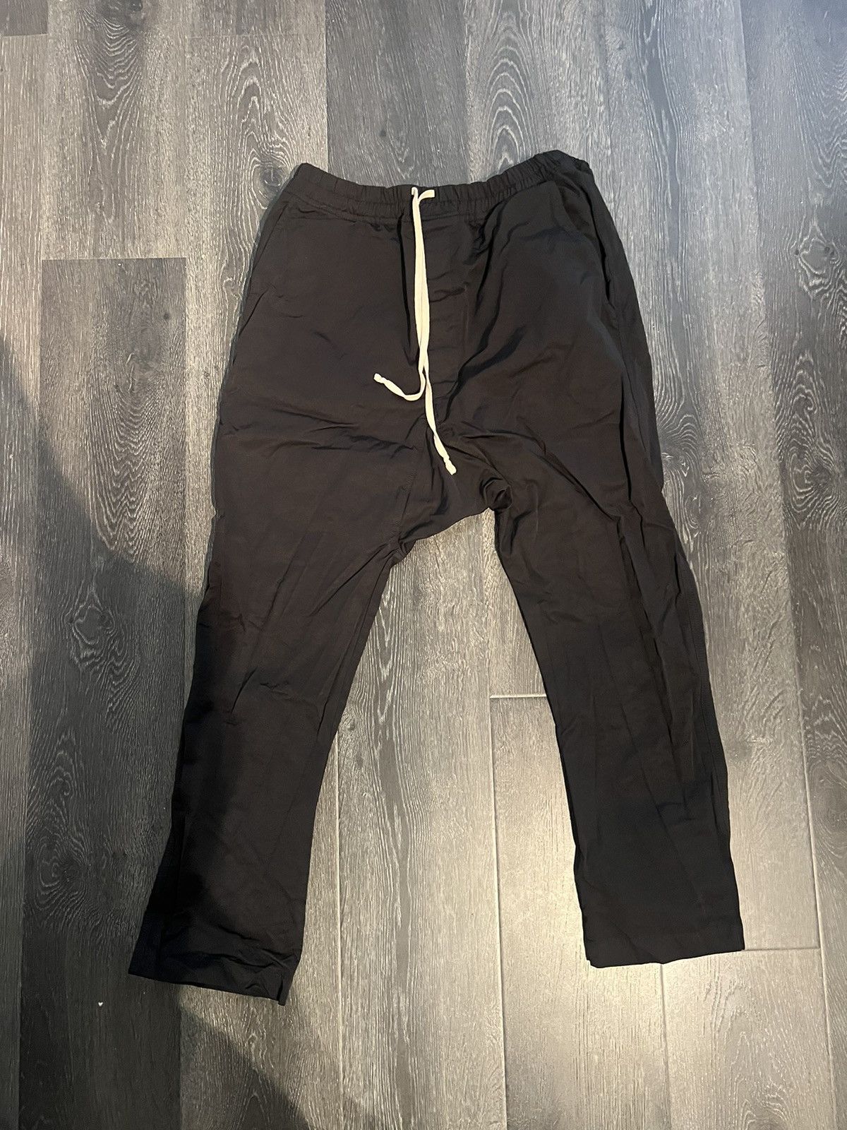 Rick Owens Drkshdw Nylon Drawstring Long Pant Large | Grailed