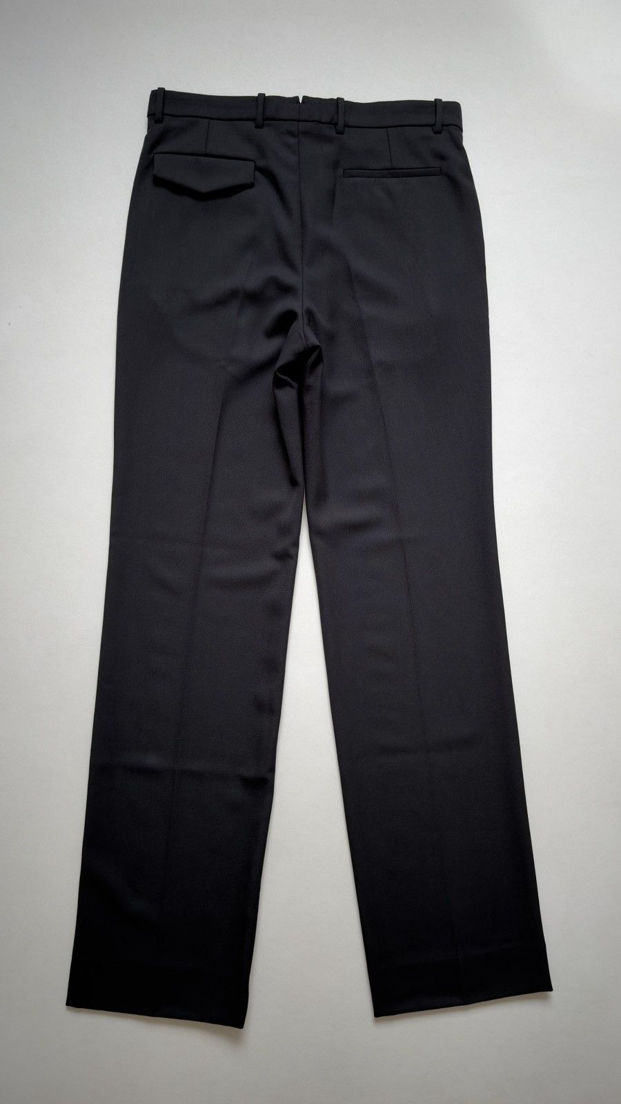 Ann Demeulemeester ‘Stanis’ Black Wool Wide Leg Pants Size US 34 / EU 50 - 11 Thumbnail