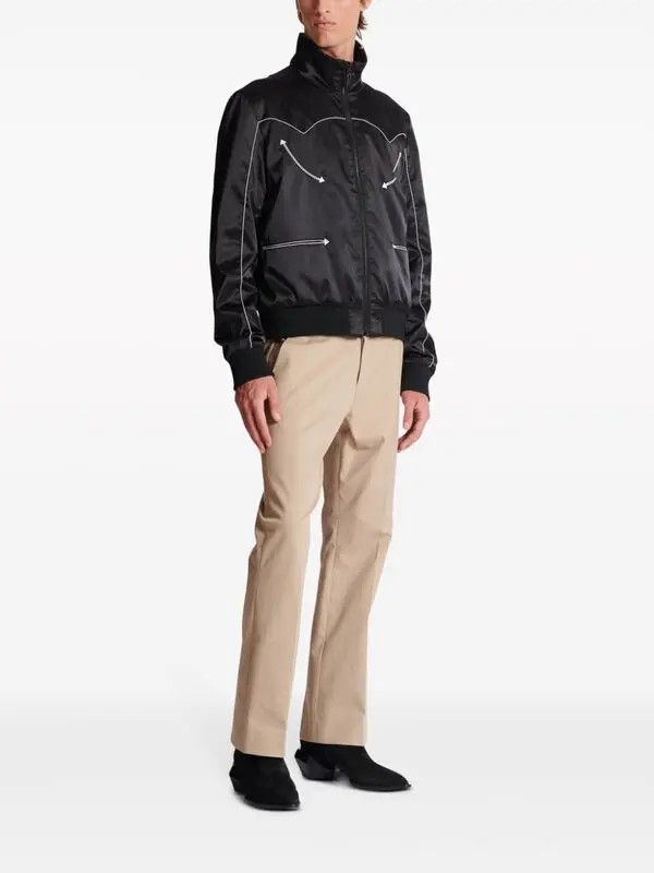 Balmain o1y0426 Turtleneck Jacket in Black Size US M / EU 48-50 / 2 - 3 Thumbnail