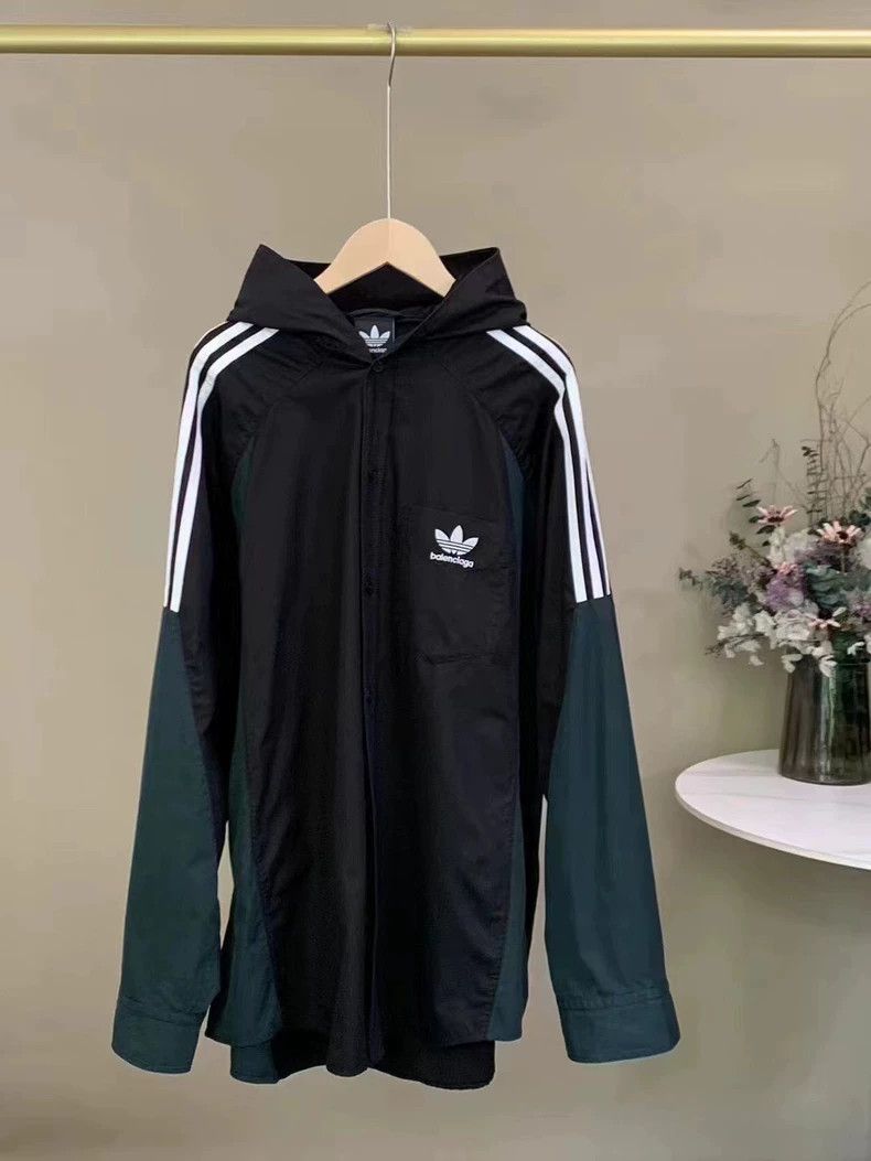 Balenciaga Balenciaga Hooded Jacket 2504-Nextarrow Size US L / EU 52-54 / 3 - 2 Thumbnail
