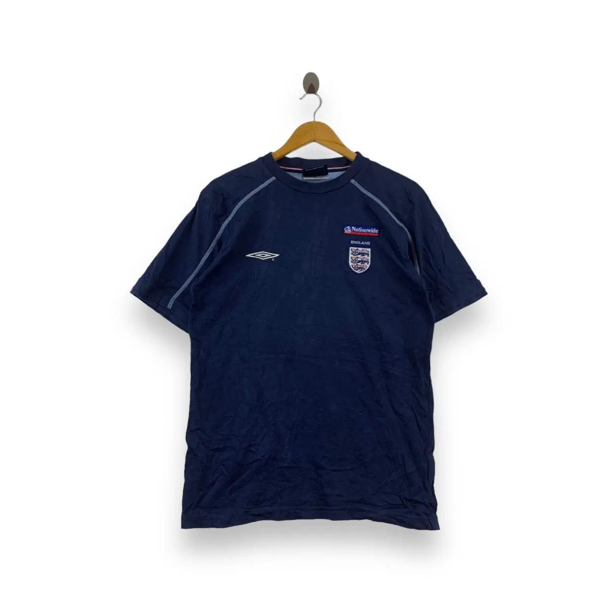 Umbro Vintage UMBRO ENGLAND NATIONWIDE Michael Owen Jersey Size US M / EU 48-50 / 2 - 2 Thumbnail