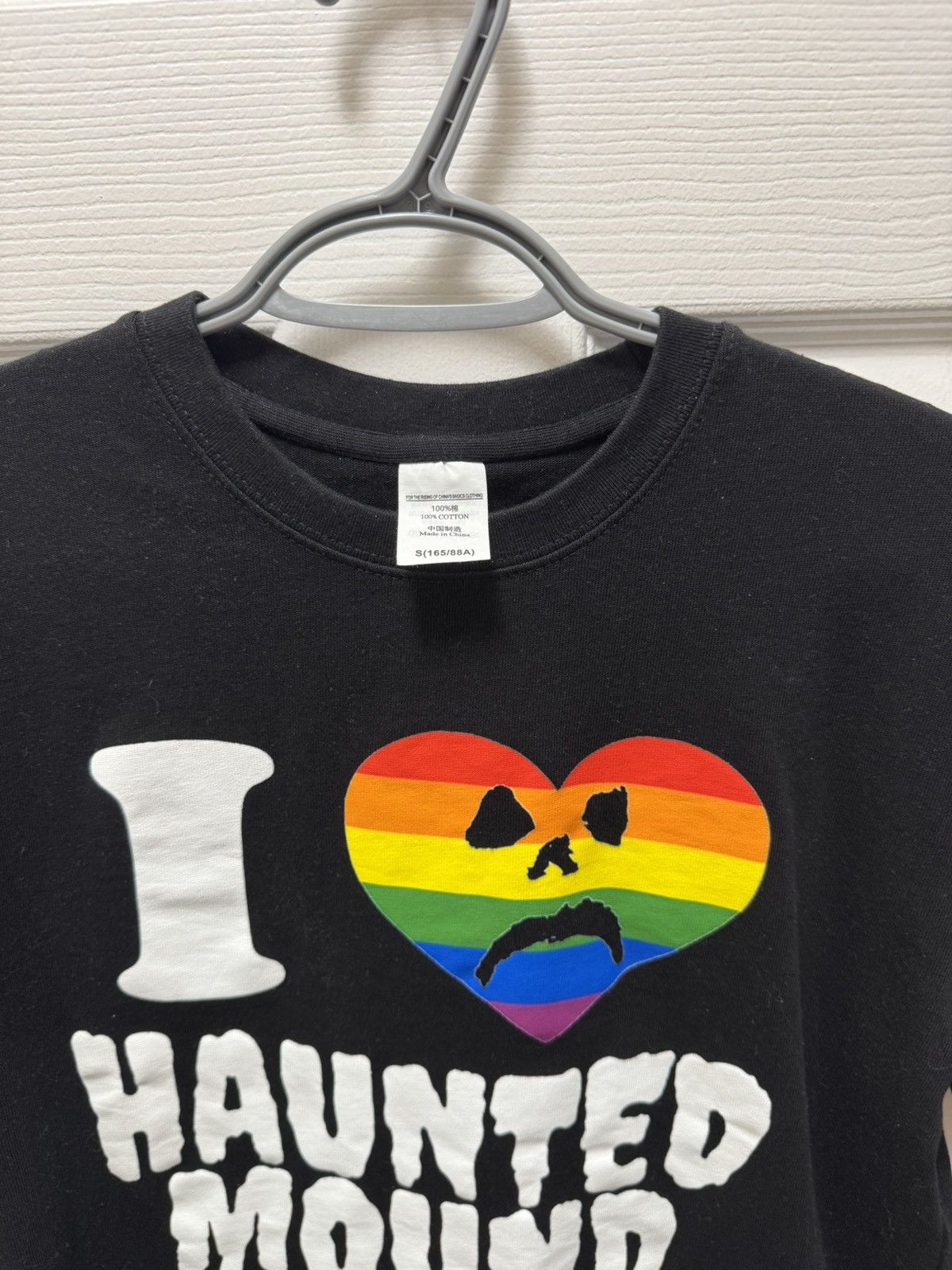 Haunted Mound Haunted Mound I love HM Pride Rainbow Heart Custom Size US S / EU 44-46 / 1 - 2 Thumbnail
