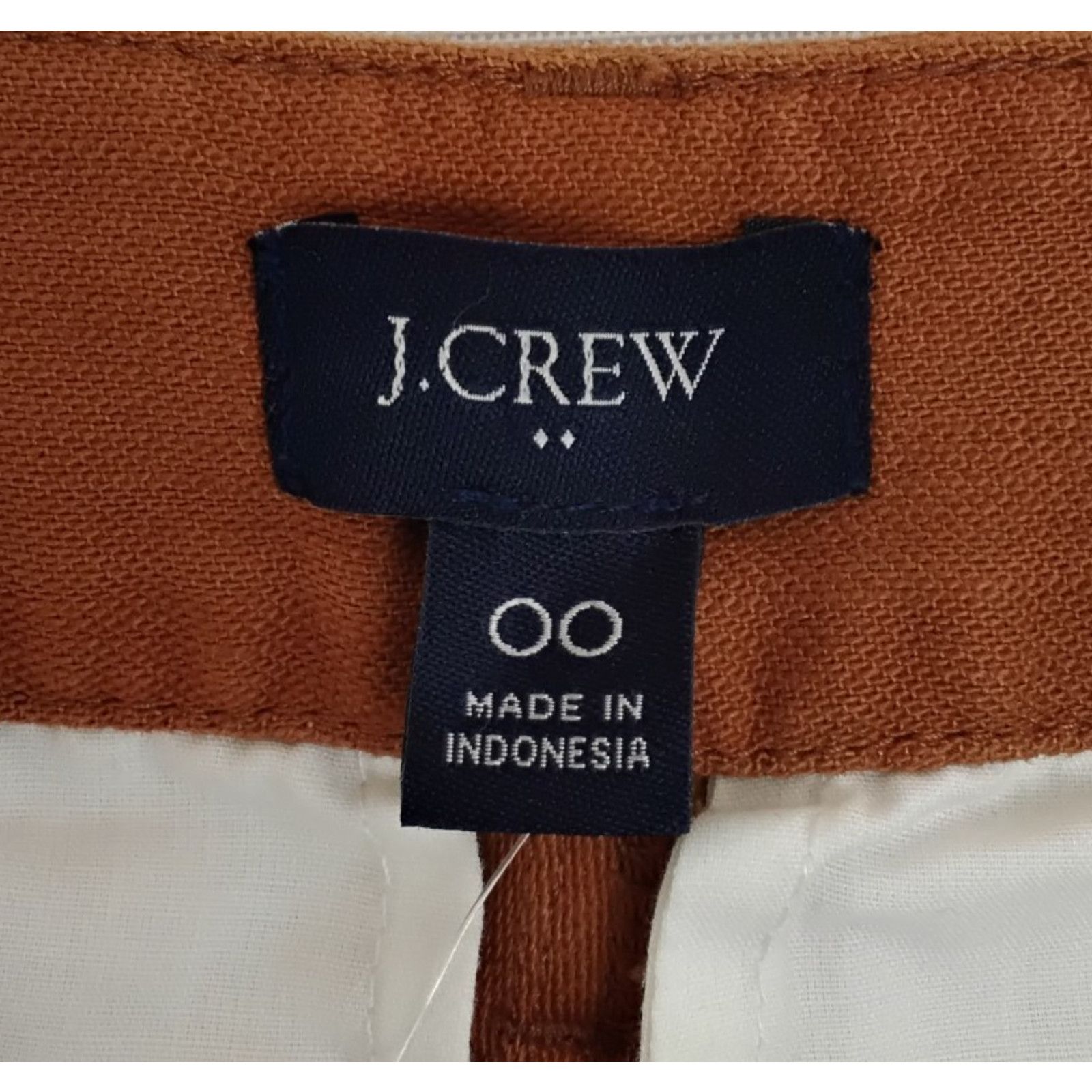J.Crew J. Crew Straight Pant Women 00 (26"x27") Orange Trouser NWT Size 24" / US 00 / IT 34 - 7 Thumbnail