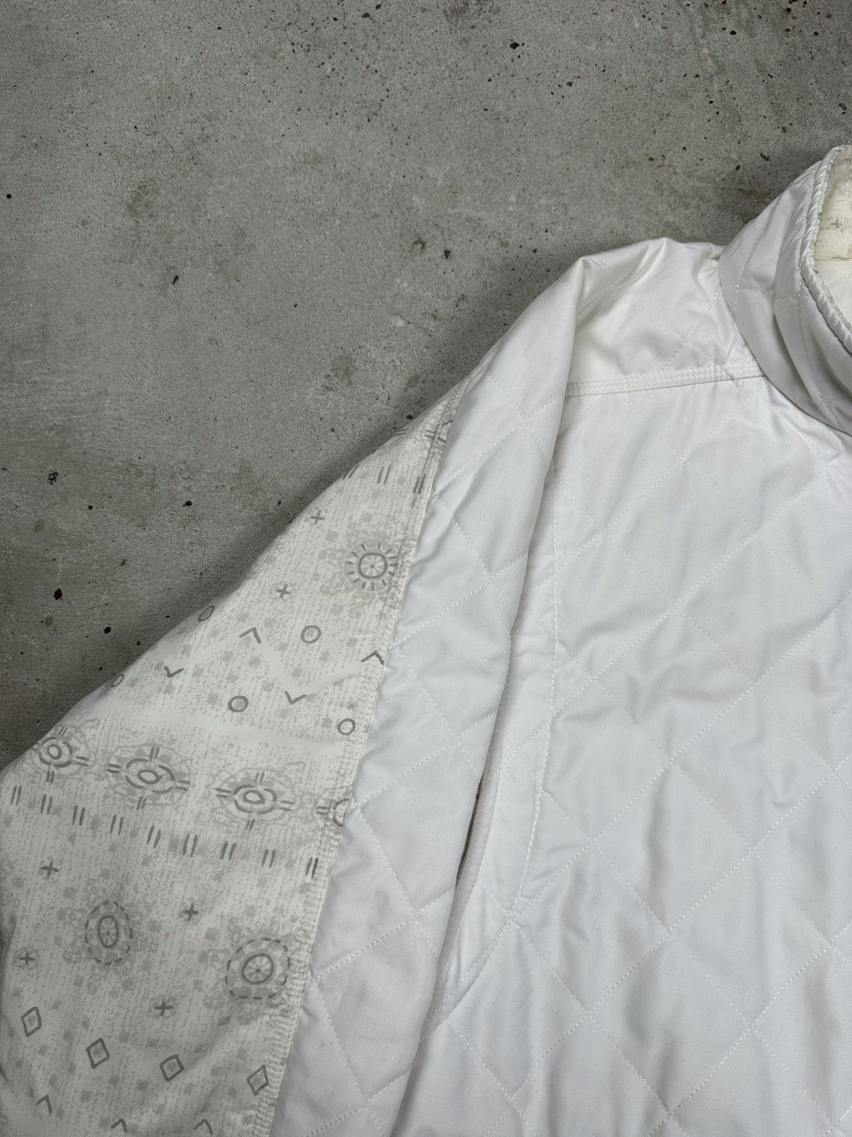 Sergio Tacchini Vintage 90s Sergio Tacchini Abstract Print Light Jacket Size US M / EU 48-50 / 2 - 7 Thumbnail