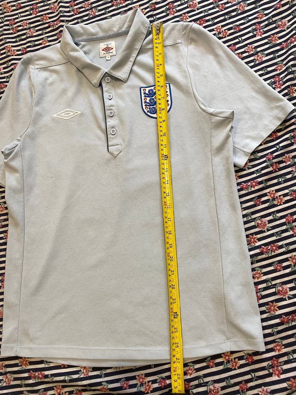Umbro Umbro England Football Embroidered Logo Men's Polo Size M Size US M / EU 48-50 / 2 - 4 Thumbnail