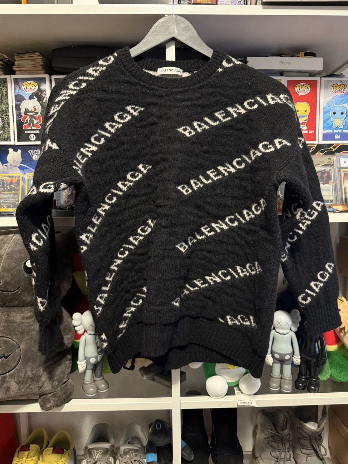 Balenciaga Balenciaga Logo Sweatshirt Size US XS / EU 42 / 0 - 1 Thumbnail